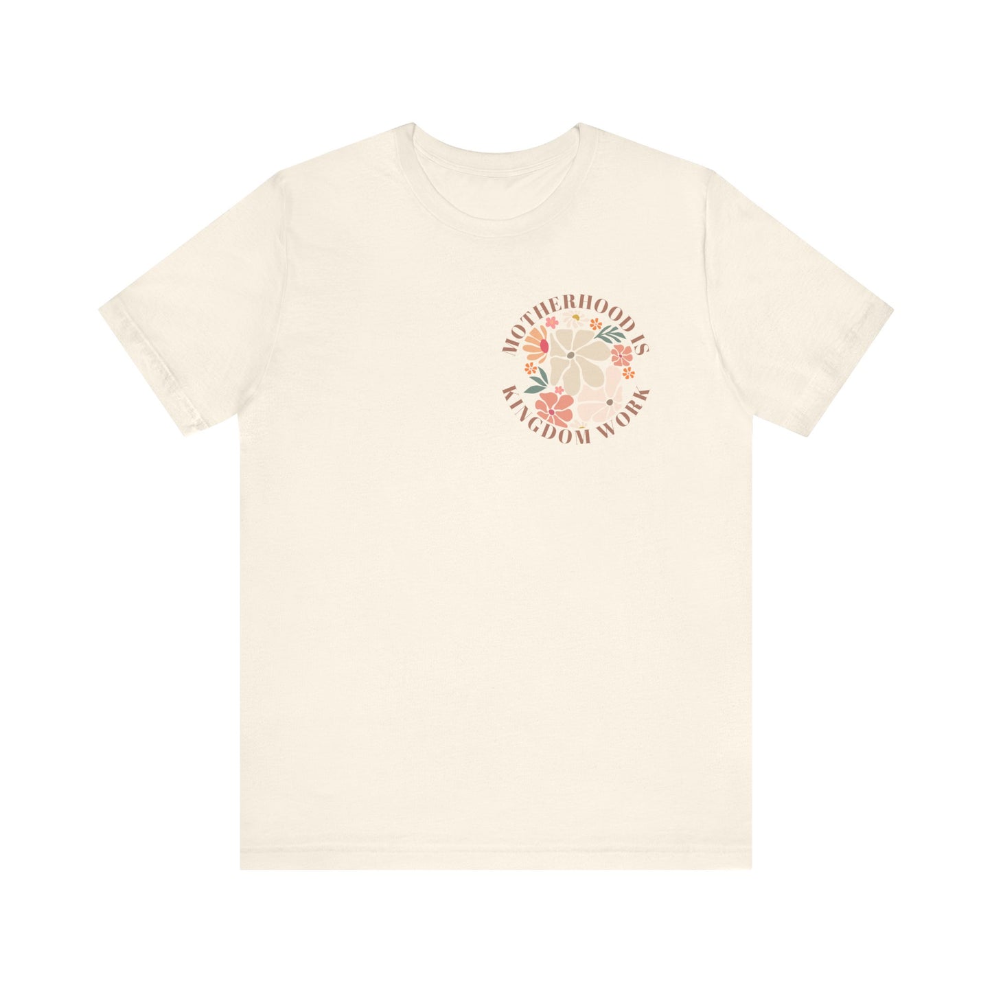 Inspirational Motherhood Graphic Tee – Comfortable Unisex Jersey Short Sleeve Shirt