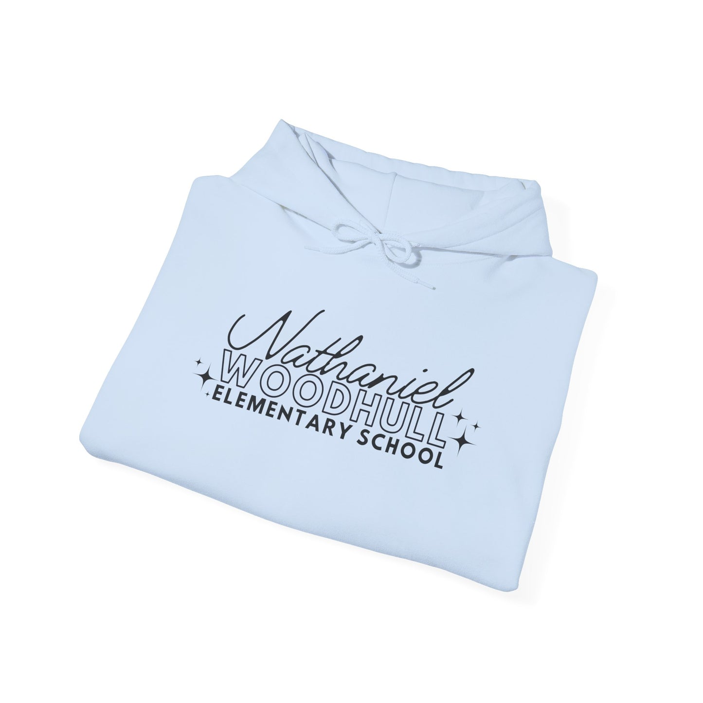 Woodhull Teacher Simple Design Hoodie w/ Teacher on Sleeve - Cozy Unisex Sweatshirt