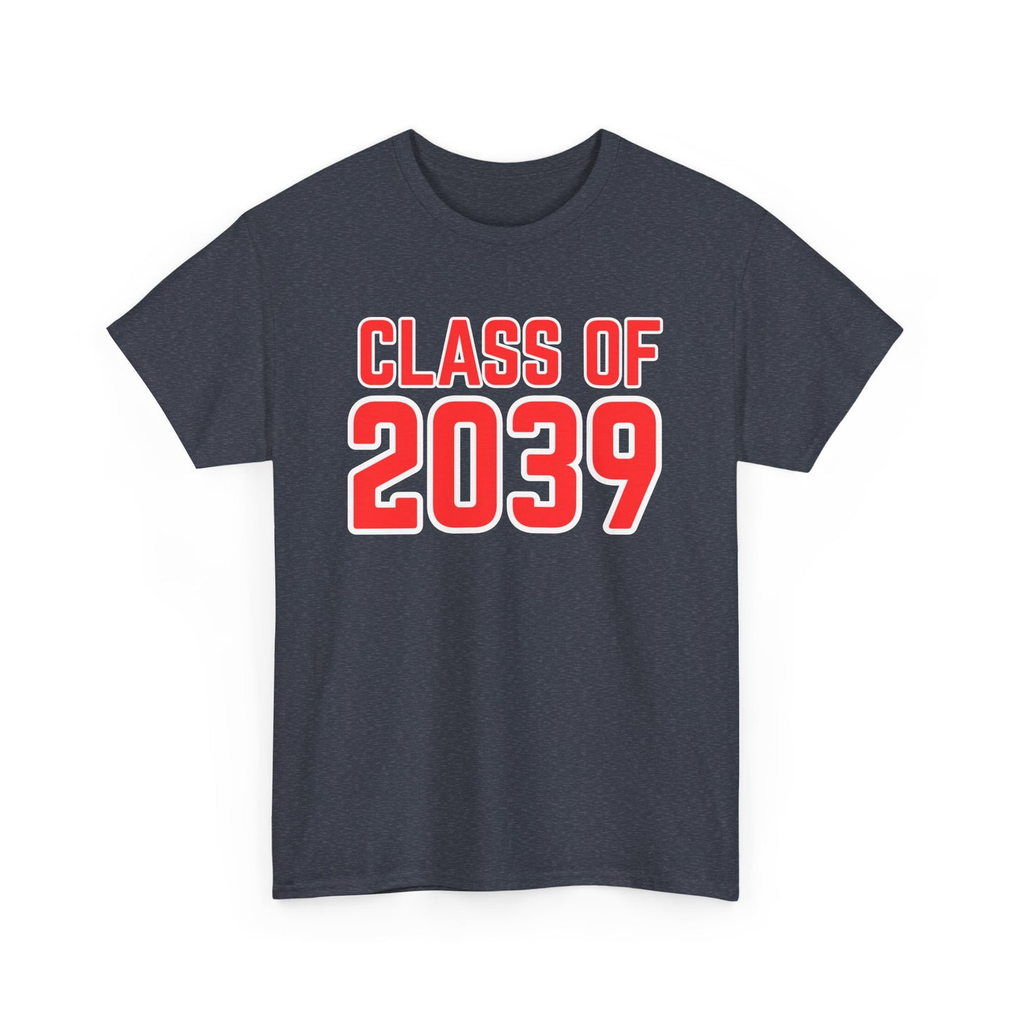 Class of 2039 Unisex Heavy Cotton Tee- Back to School- Grow With Me