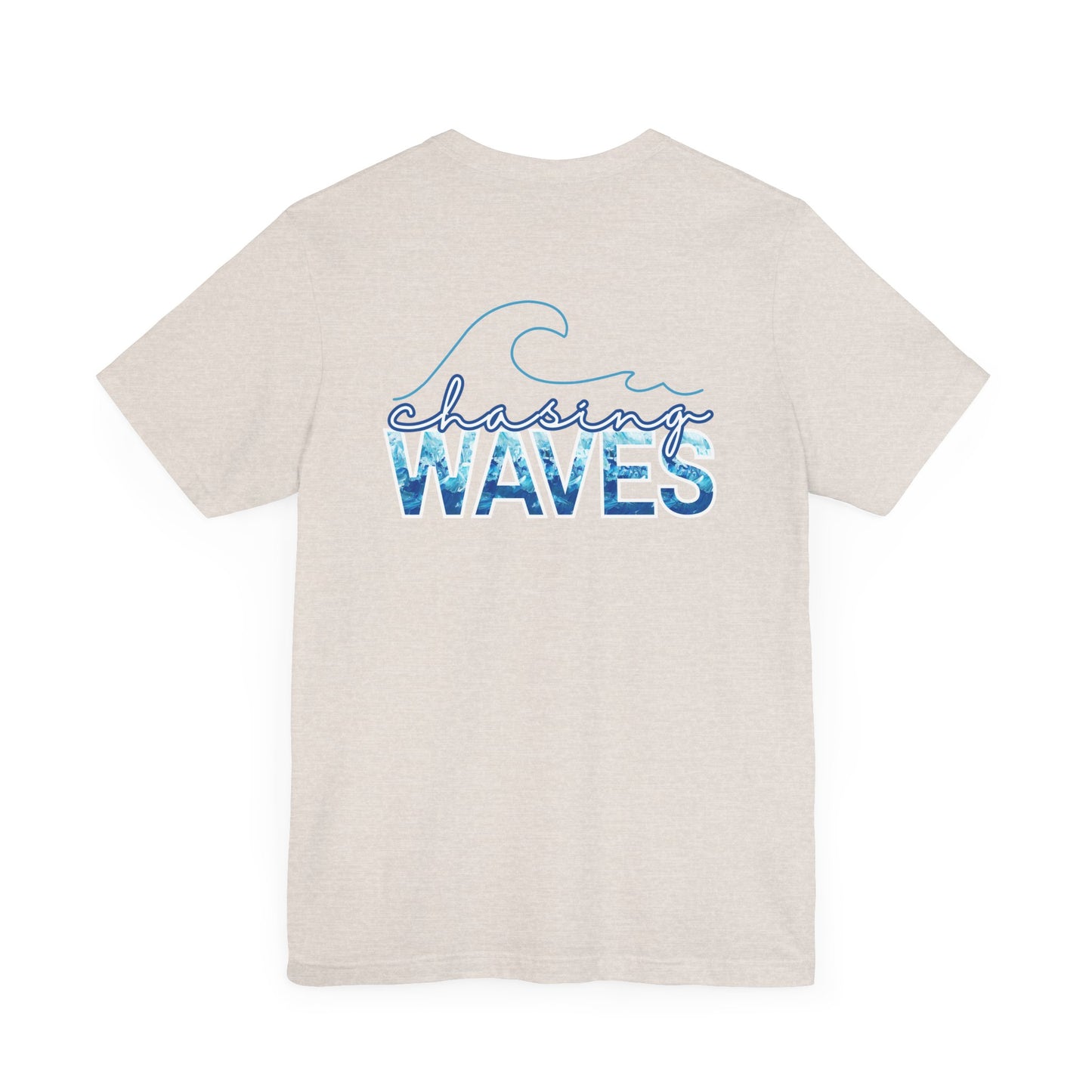 Chasing Waves -- Unisex Summer Shirt, Beachwear, Vacation Top, Summer Nights Apparel