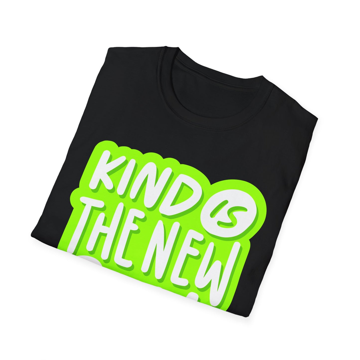 Kind is the New Cool Kindness T-Shirt, Unisex Softstyle Tee