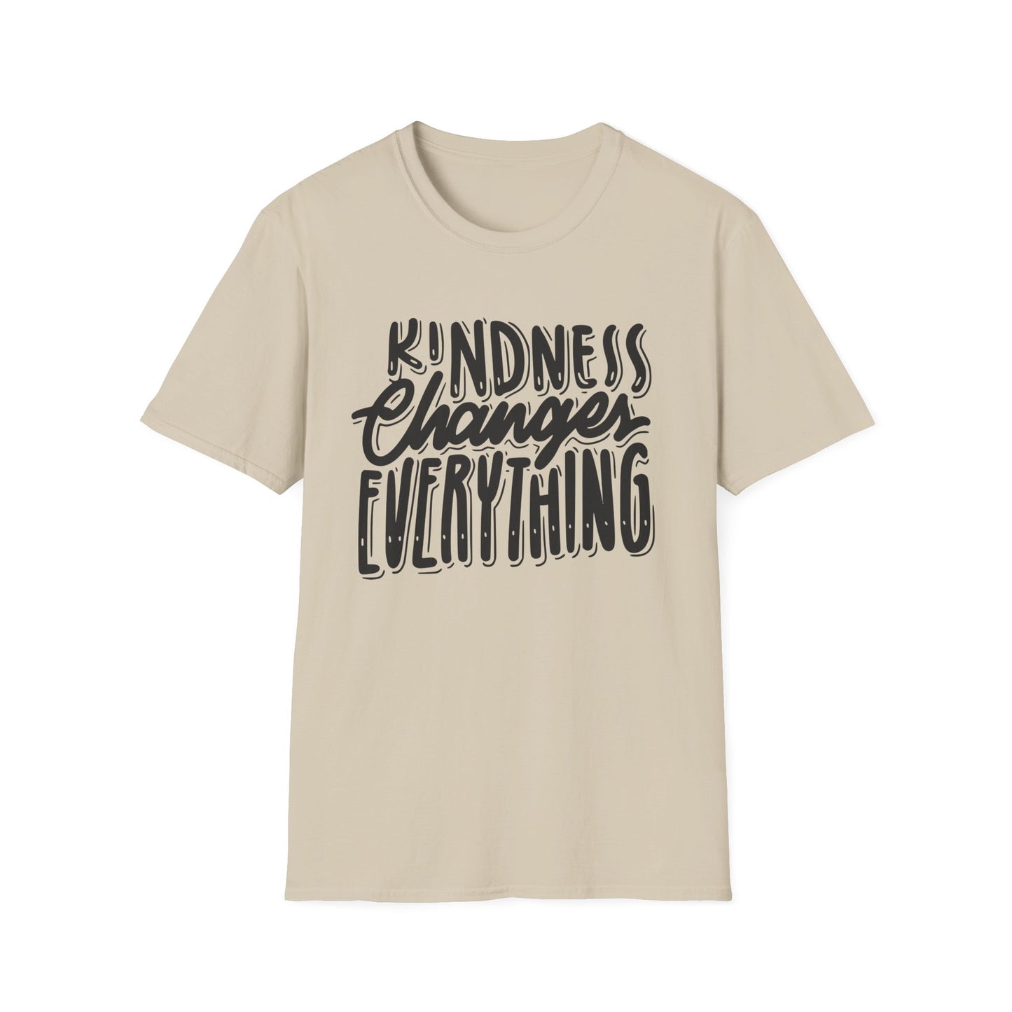 Kindness Changes Everything T-Shirt, Unisex Softstyle Tee