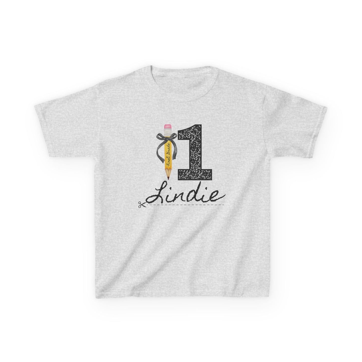 1st Grade- Personalized Kids Tee - Back to School