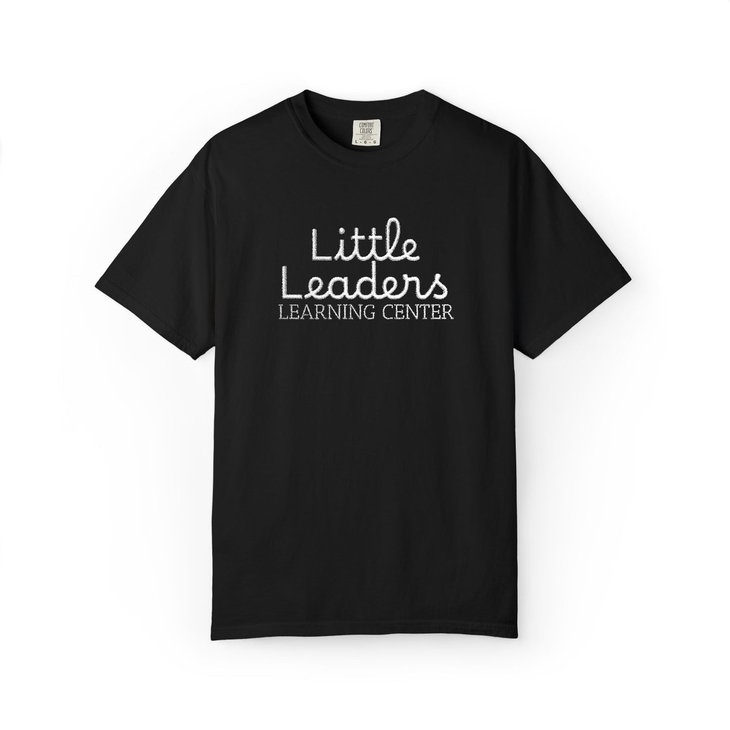 Little Leaders Full Embroidered Unisex Garment-Dyed T-Shirt