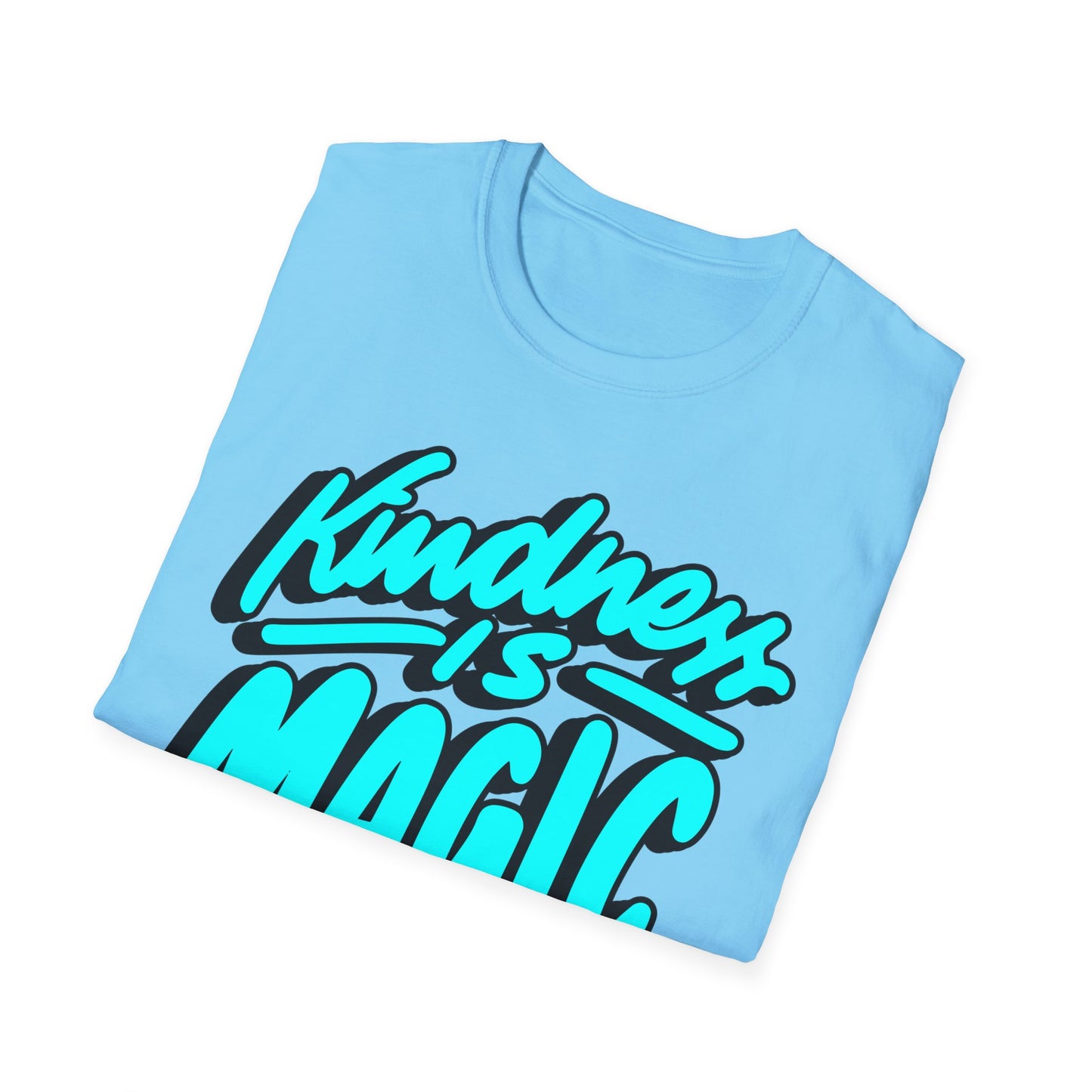Kindness Is Magic T-Shirt, Unisex Softstyle Tee