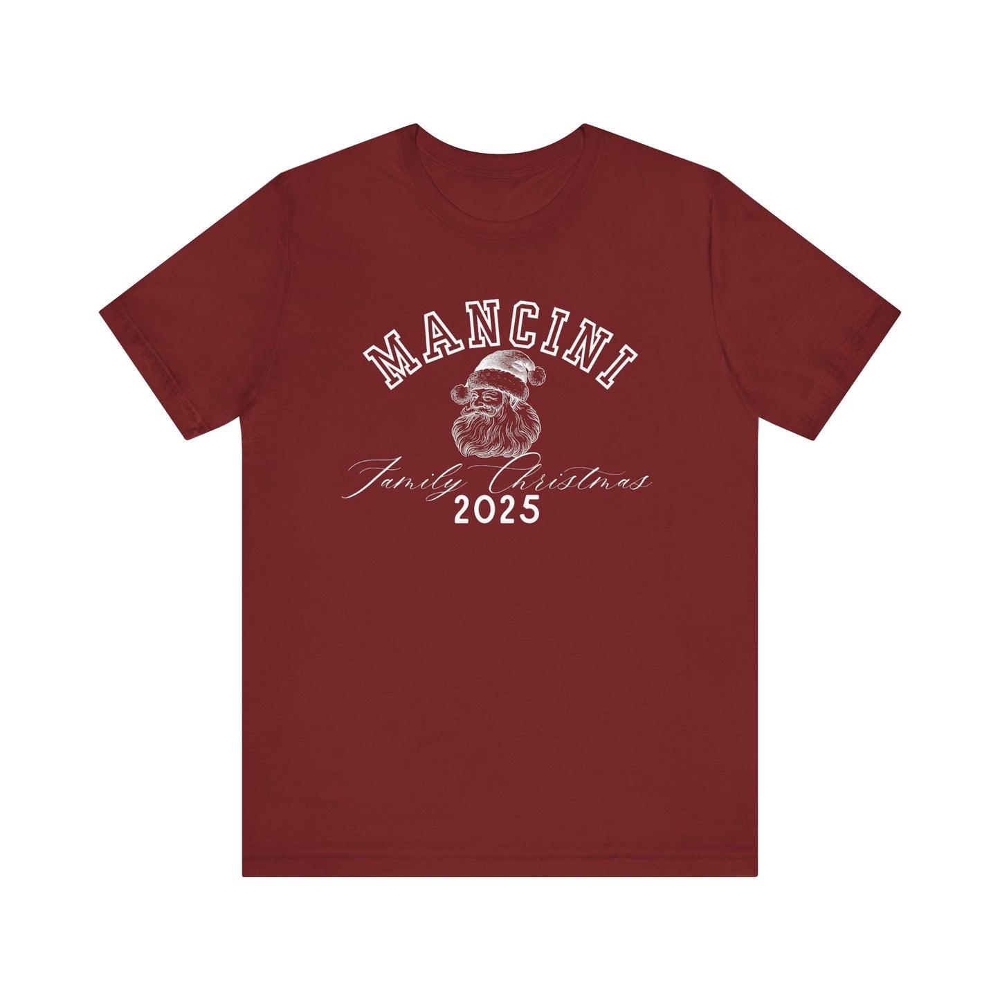 FAMILY CHRISTMAS- SANTA- Unisex Jersey Short Sleeve Tee