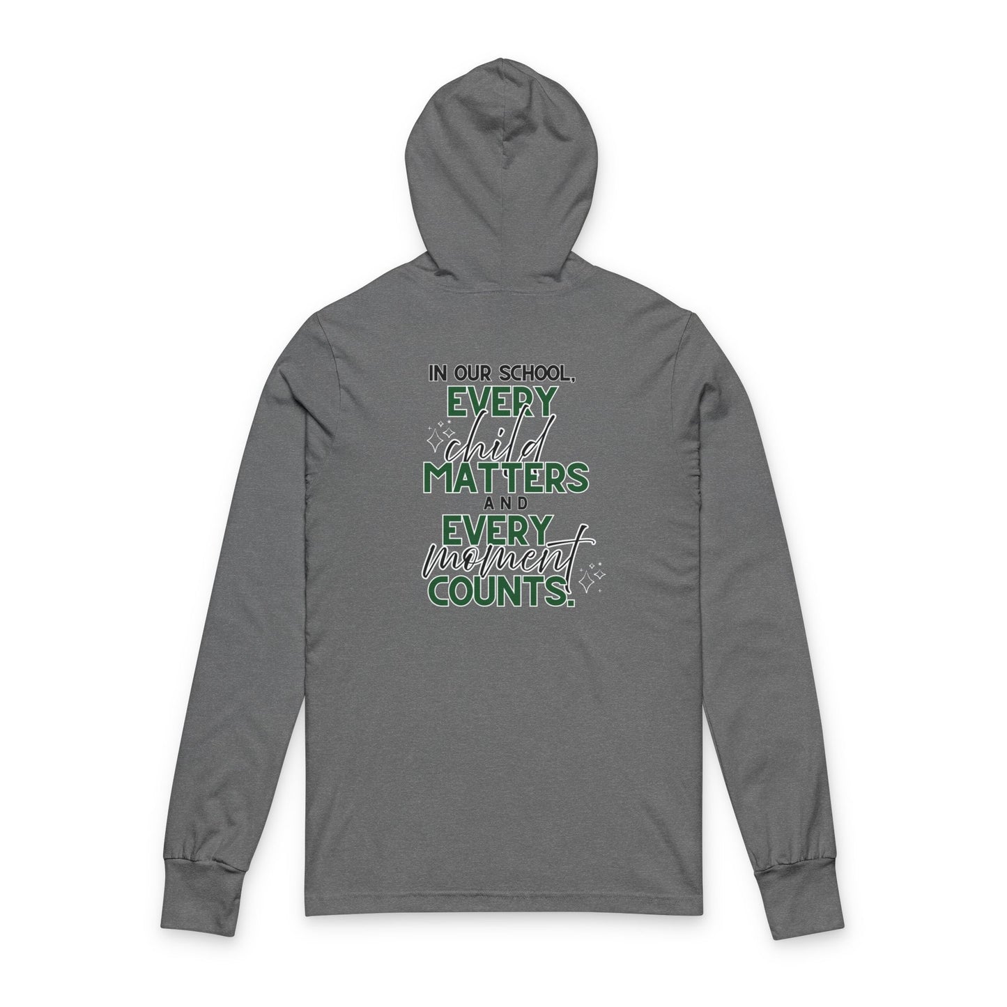 WFE Family- "Every Child Matters" Unisex Hooded Long Sleeve Tee