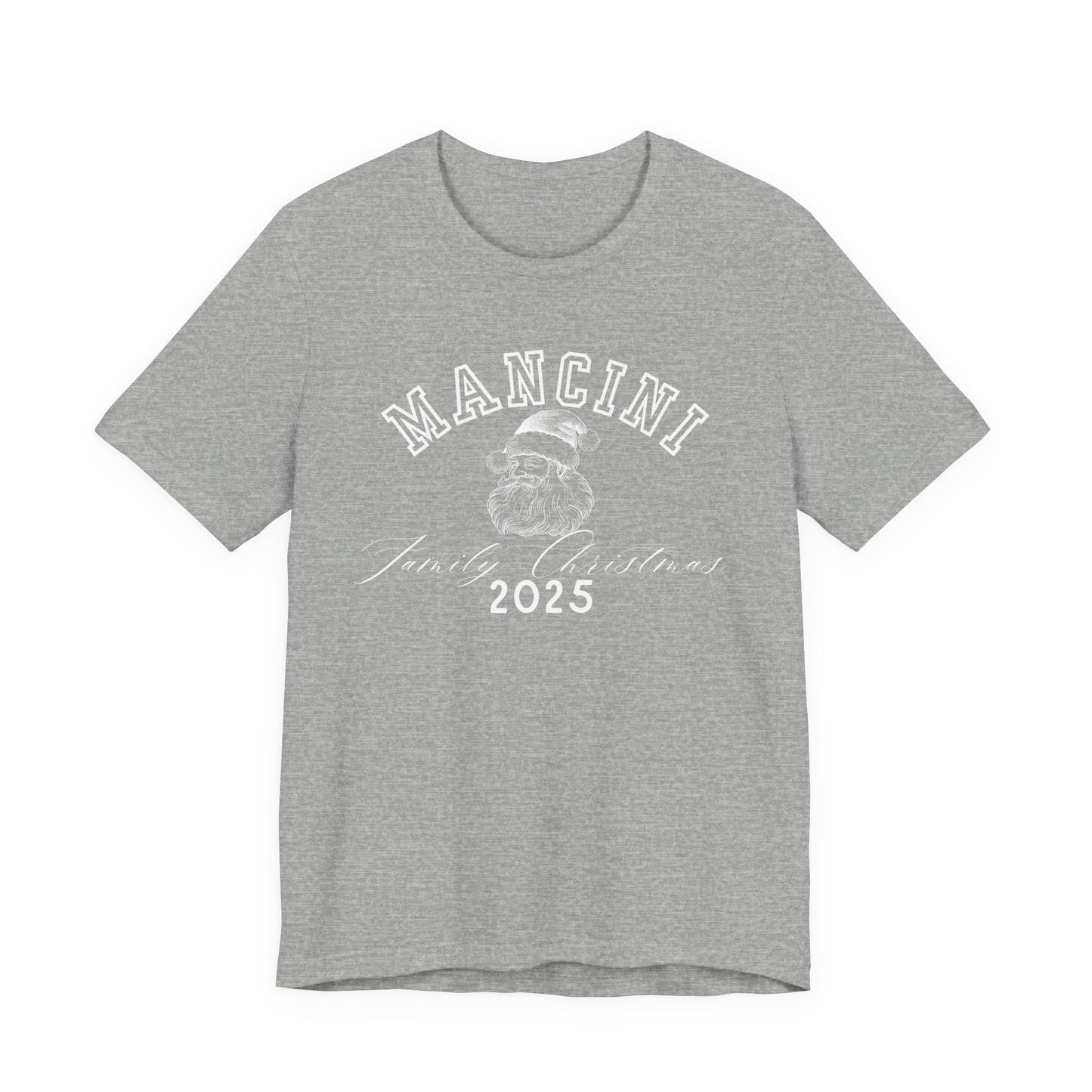 FAMILY CHRISTMAS- SANTA- Unisex Jersey Short Sleeve Tee