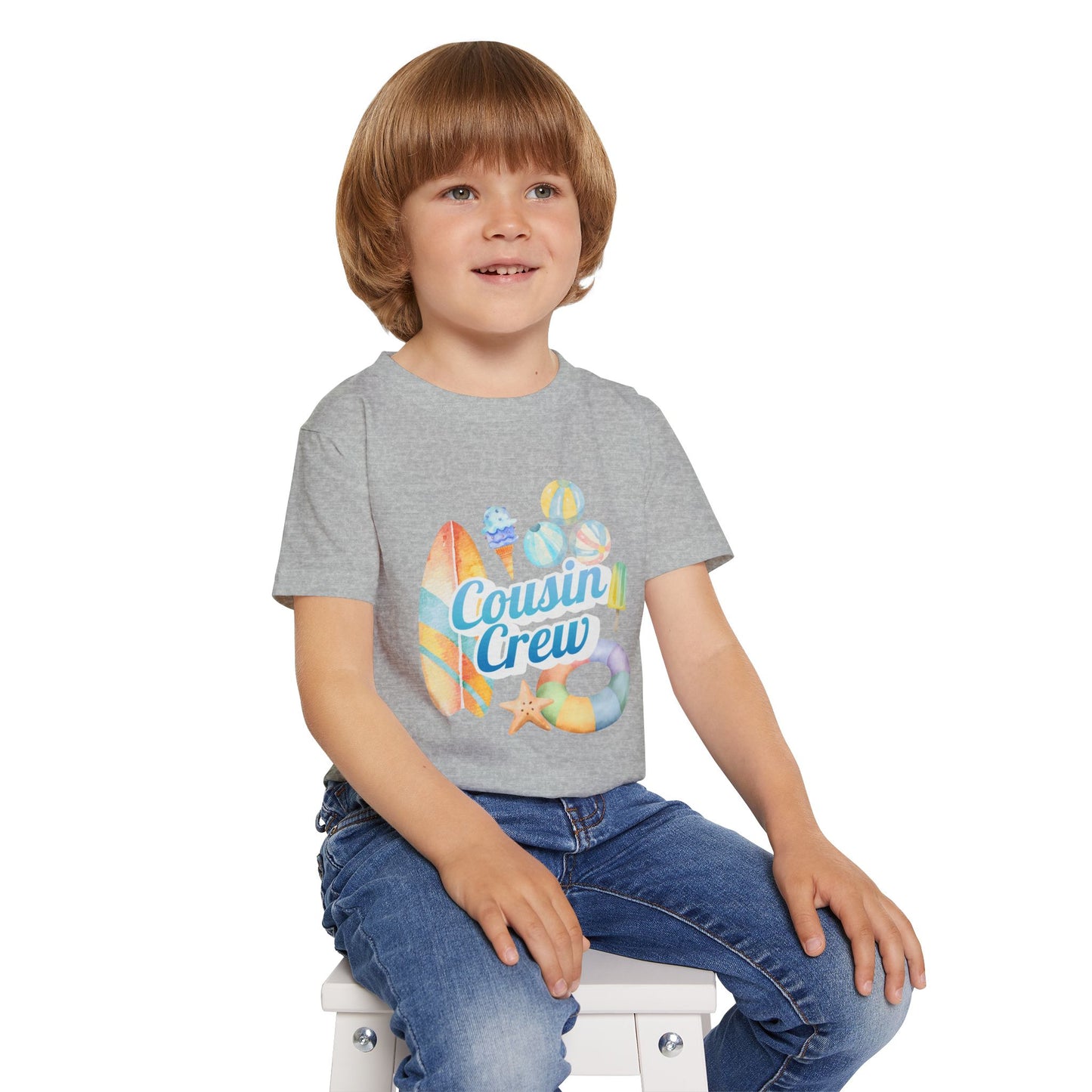 Cousin Crew Toddler T-shirt, Summer Shirt, Kids Vacation Tee, Mini Collection