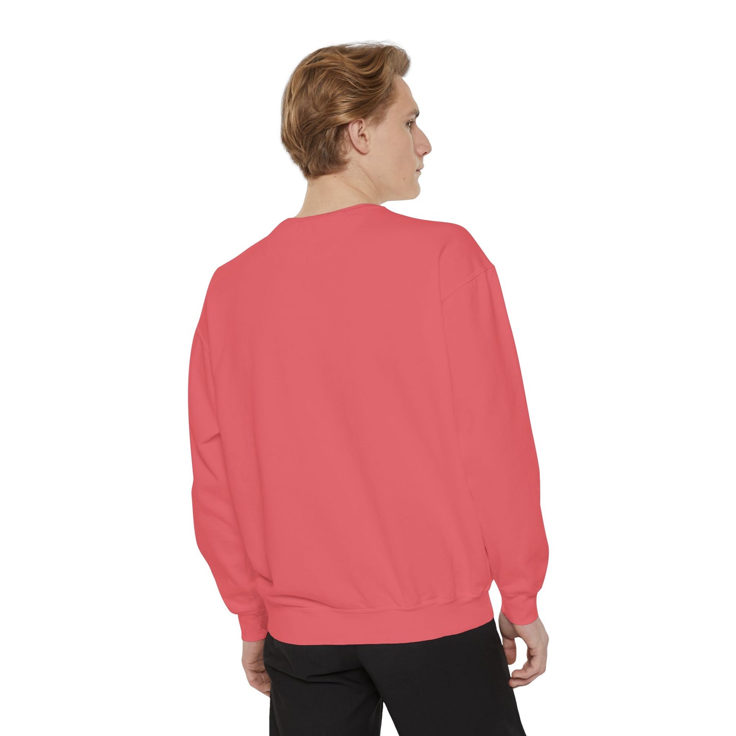 Woodhull- Embroidered Garment-Dyed Unisex Sweatshirt