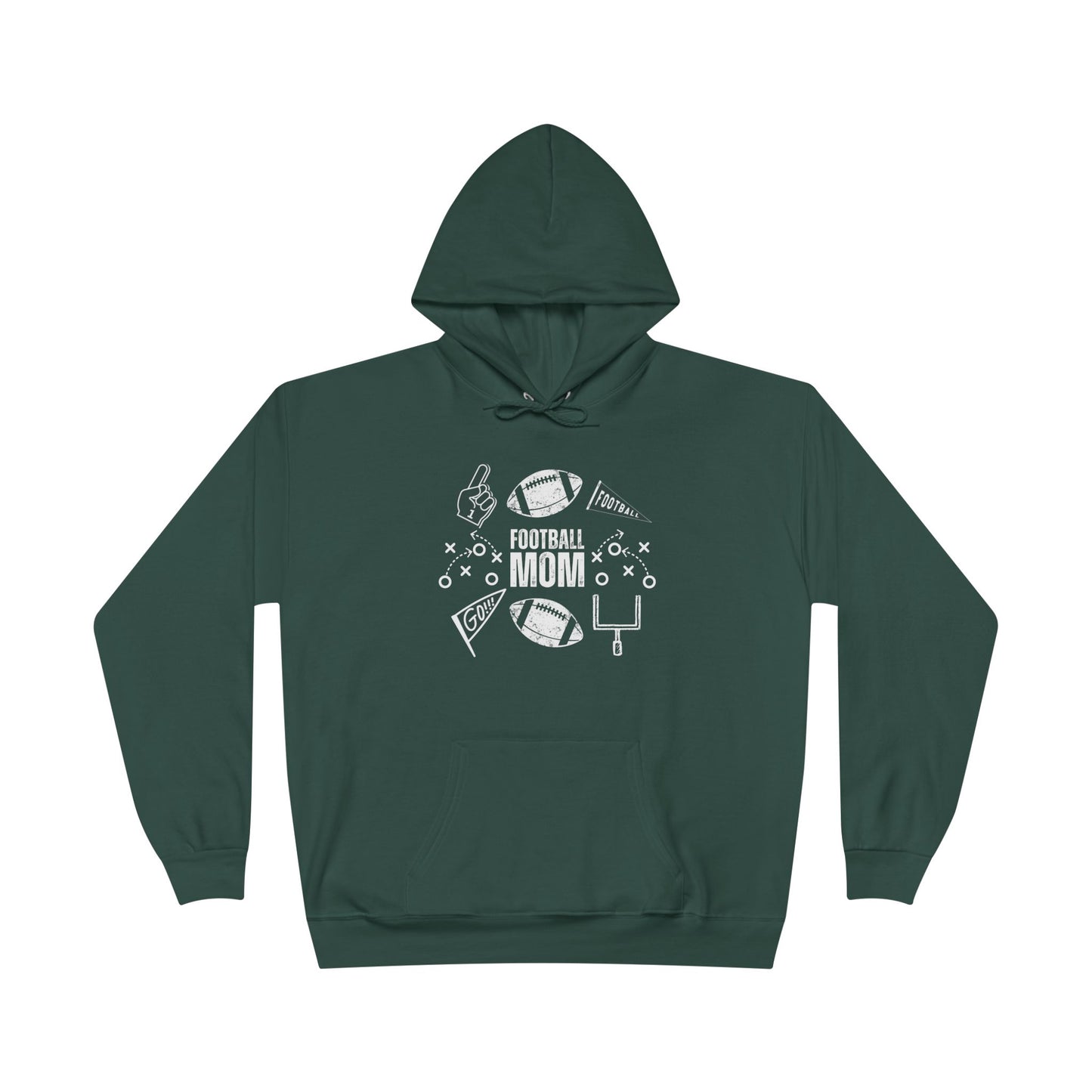 Panebianco- Football Fan Eco-Friendly Hoodie, Unisex Hooded Sweatshirt