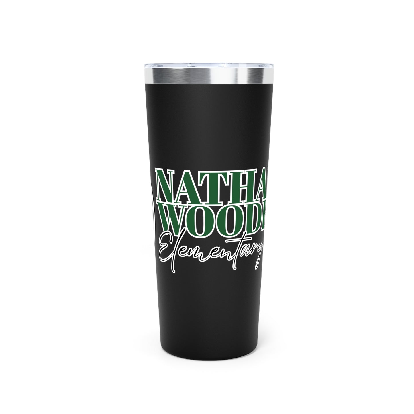 22oz Copper Vacuum Insulated Tumbler with Woodhull Design