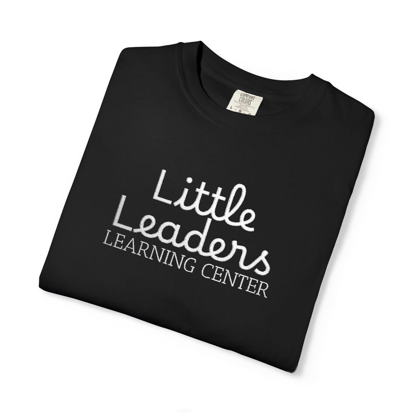 Little Leaders Full Embroidered Unisex Garment-Dyed T-Shirt