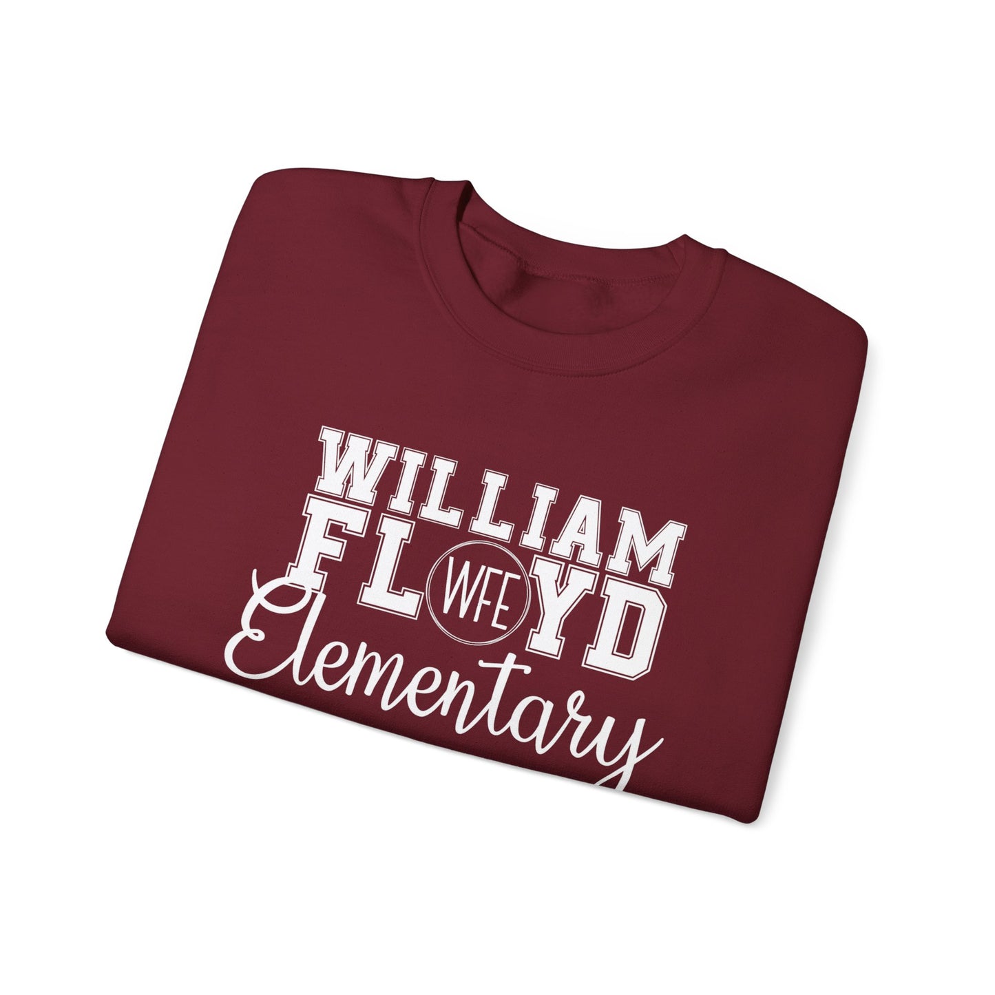 WFE Logo Crewneck Sweatshirt - William Floyd Elementary