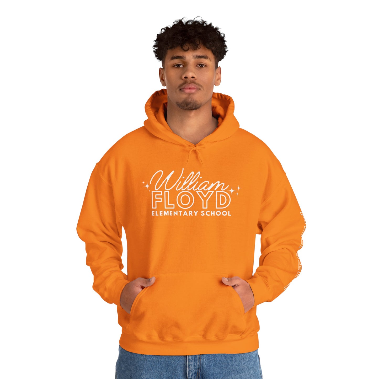 WFE Teacher Simple Design Hoodie w/ Teacher on Sleeve - Cozy Unisex Sweatshirt