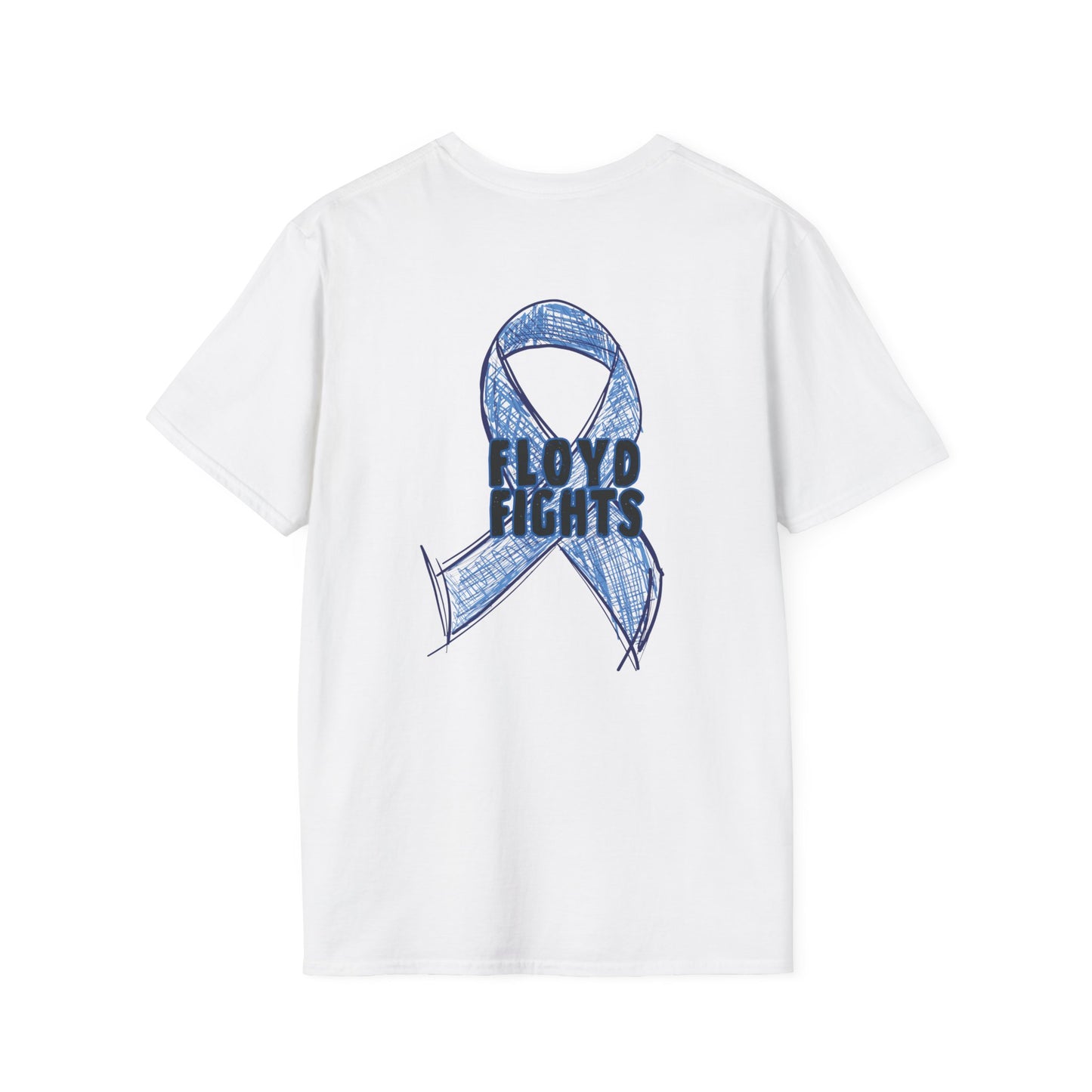 FLOYD FIGHTS Ribbon Diabetes Awareness T-Shirt | Softstyle Tee