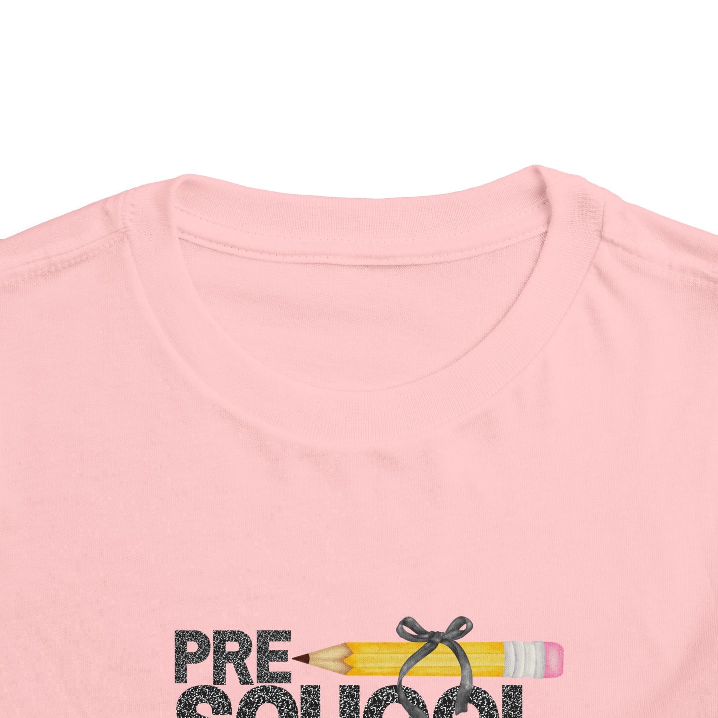 Preschool Girl Toddler Tee - Back to School Shirt for Kids