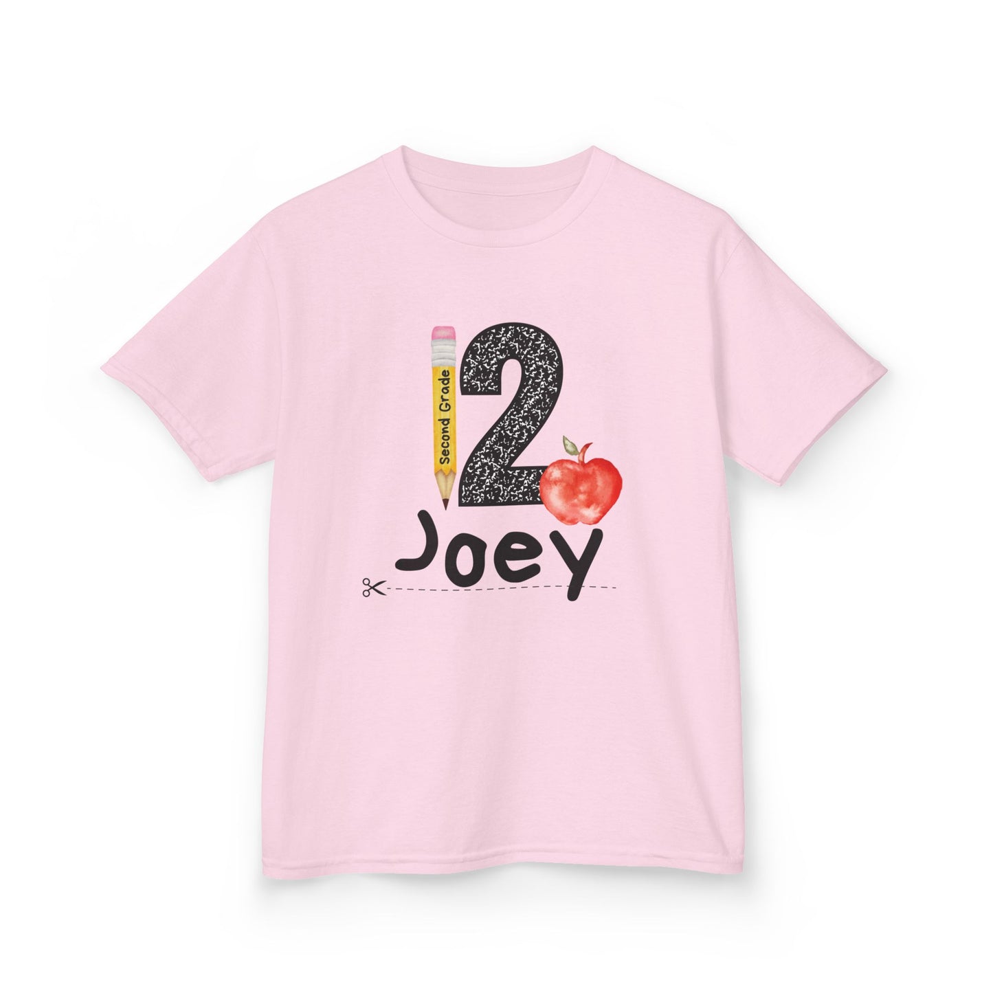 2nd Grade- Personalized Kids Tee - Back to School