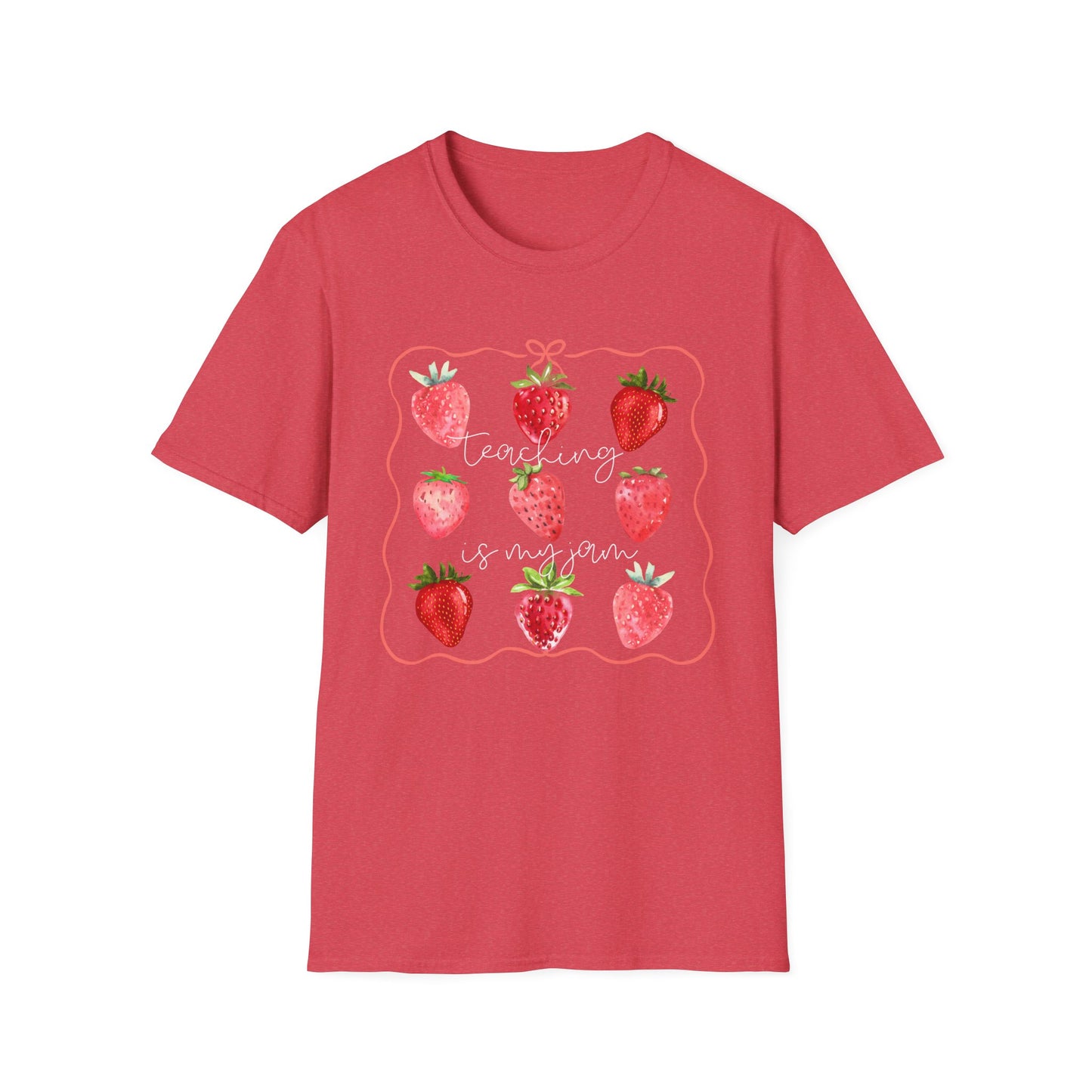 Teaching is my Jam- Unisex Softstyle T-Shirt- Back to School