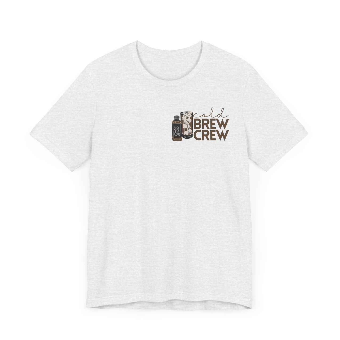 Cold Brew Coffee Lovers Tee, Unisex Jersey Shirt for Coffee Lovers