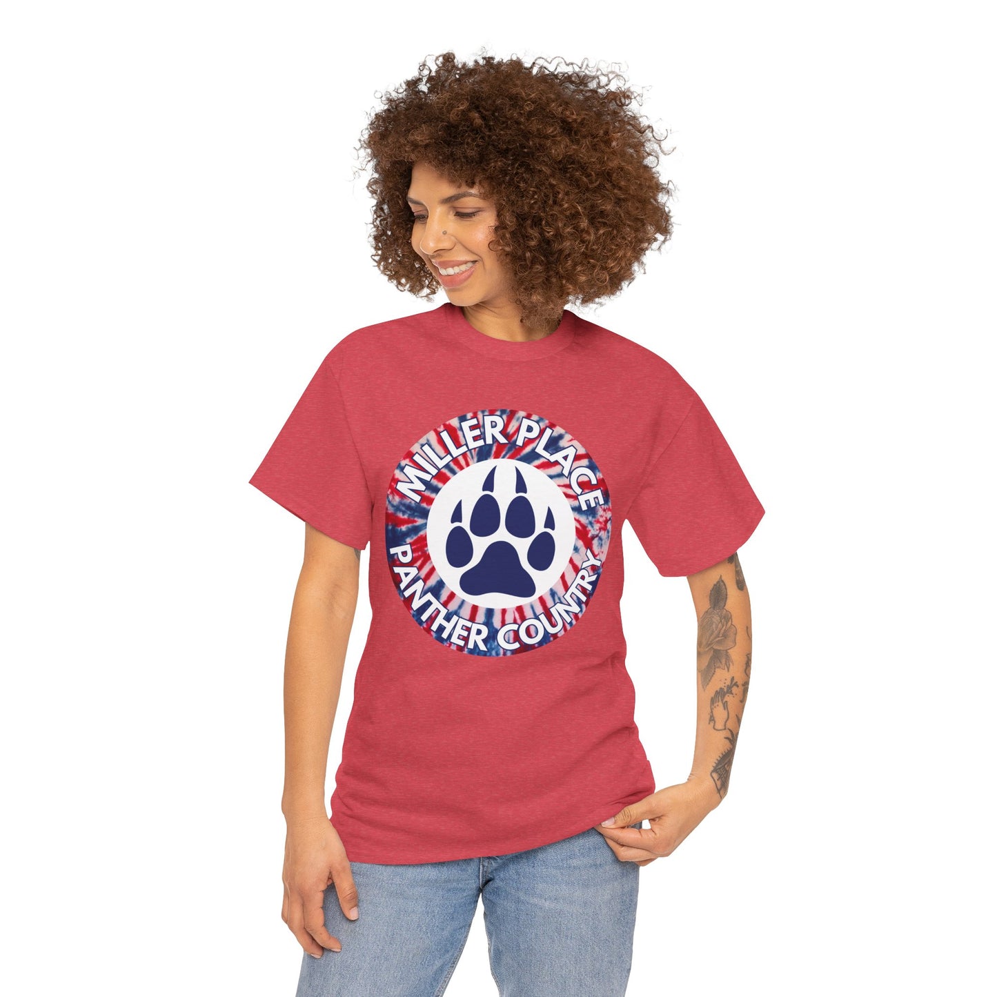 Miller Place Panther Country - Tie Dye Unisex Tee