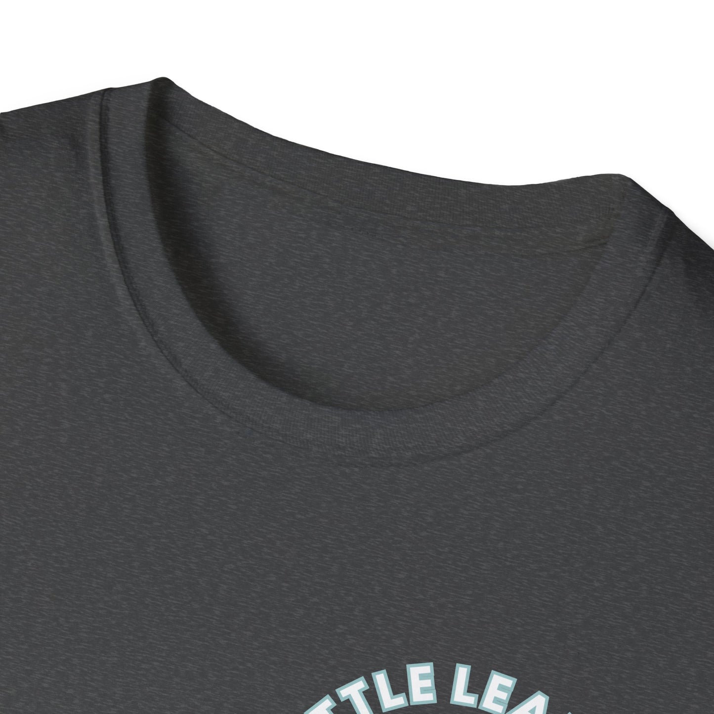 Little Leaders Teacher w/ Backpack Design Unisex Softstyle T-Shirt
