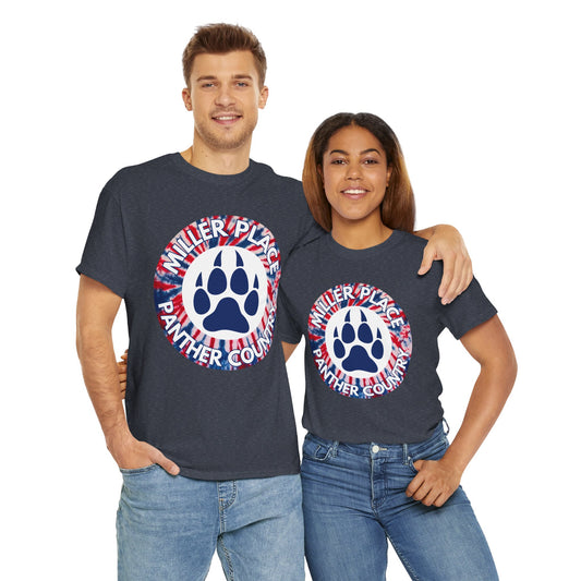 Miller Place Panther Country - Tie Dye Unisex Tee
