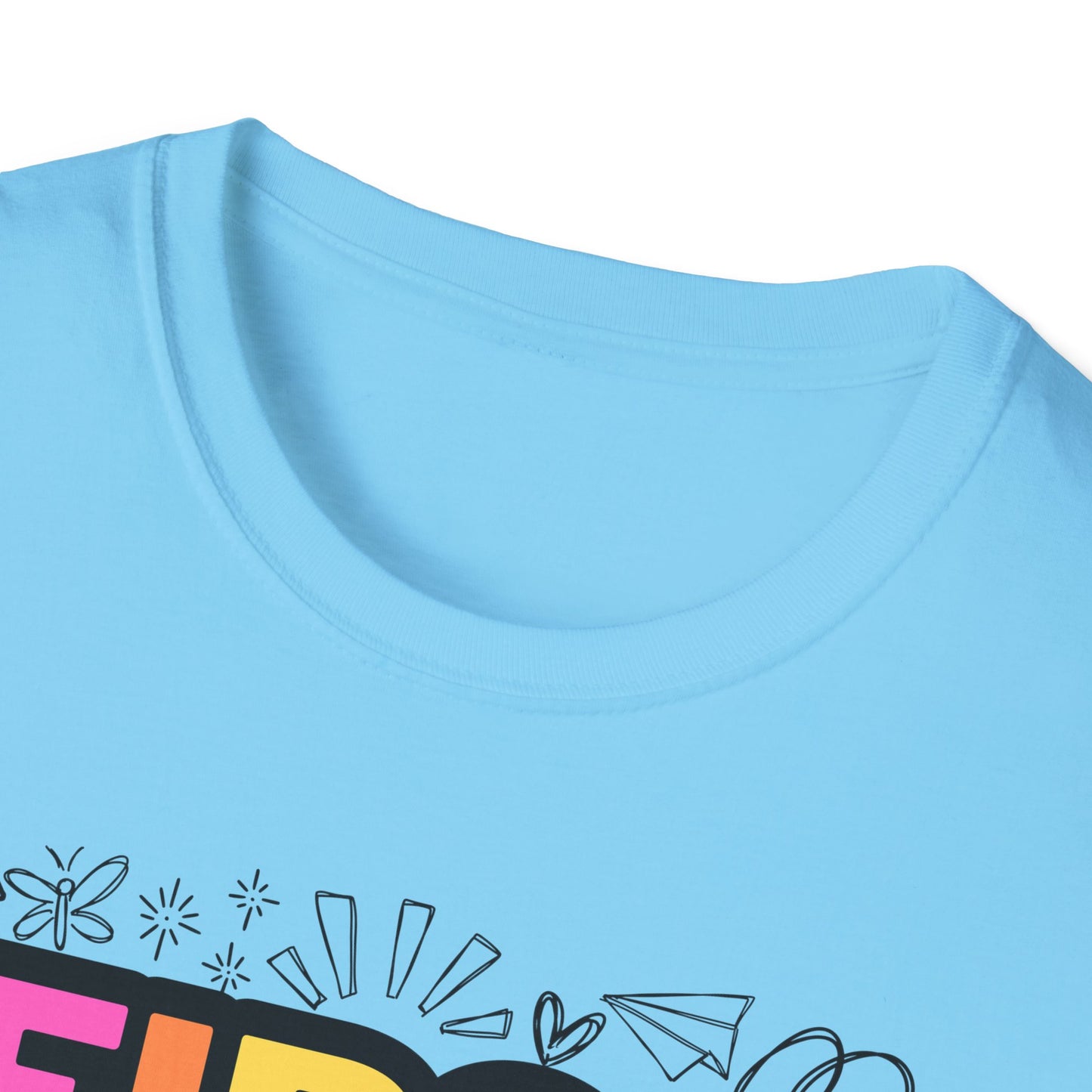 Dream Team- 1st Grade- Unisex Softstyle T-Shirt- Teacher Life