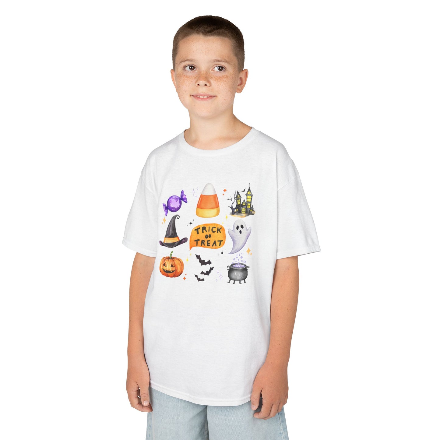 Halloween Tee, Trick or Treat - Kids- Shirt