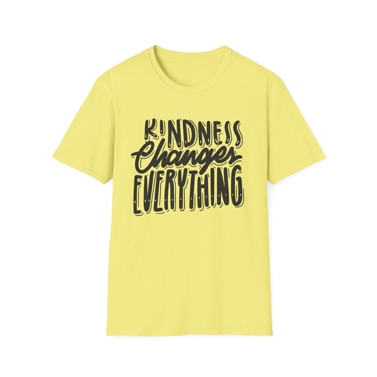 Kindness Changes Everything T-Shirt, Unisex Softstyle Tee