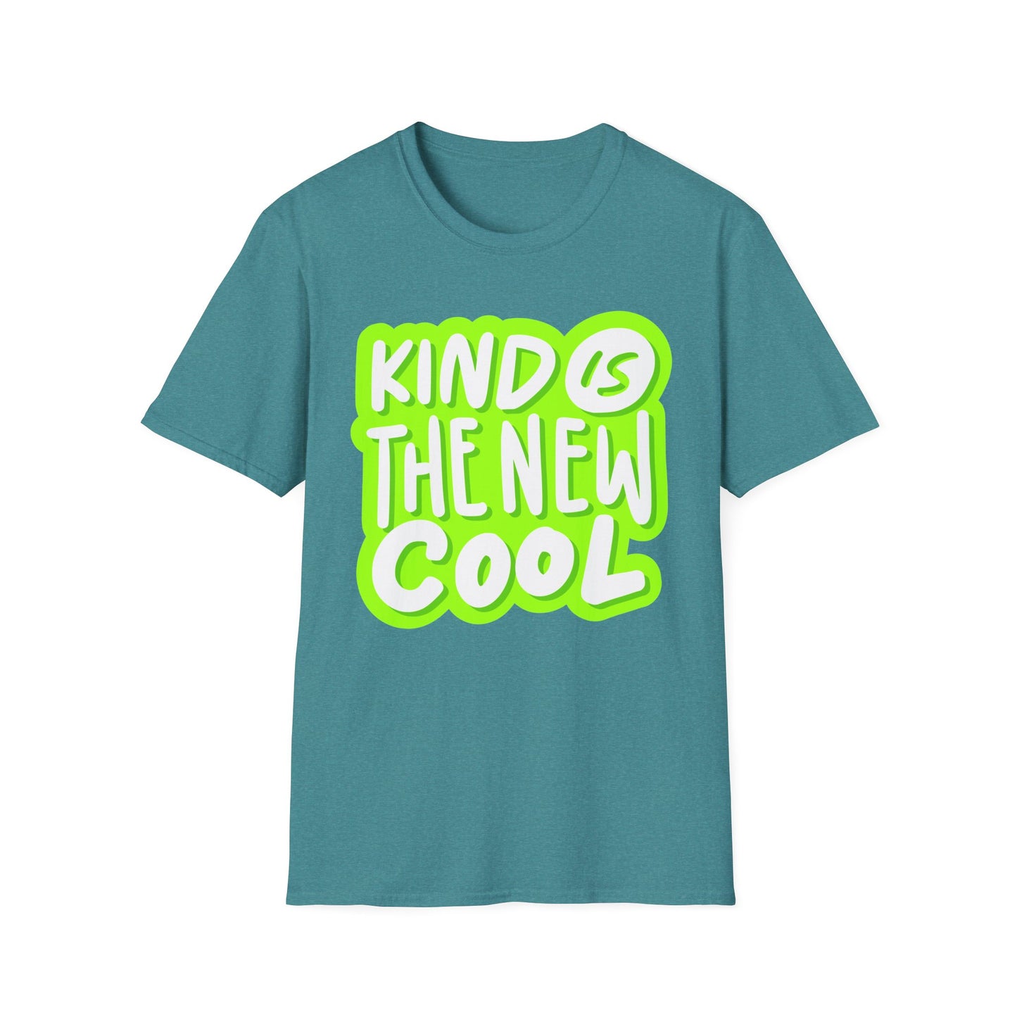 Kind is the New Cool Kindness T-Shirt, Unisex Softstyle Tee