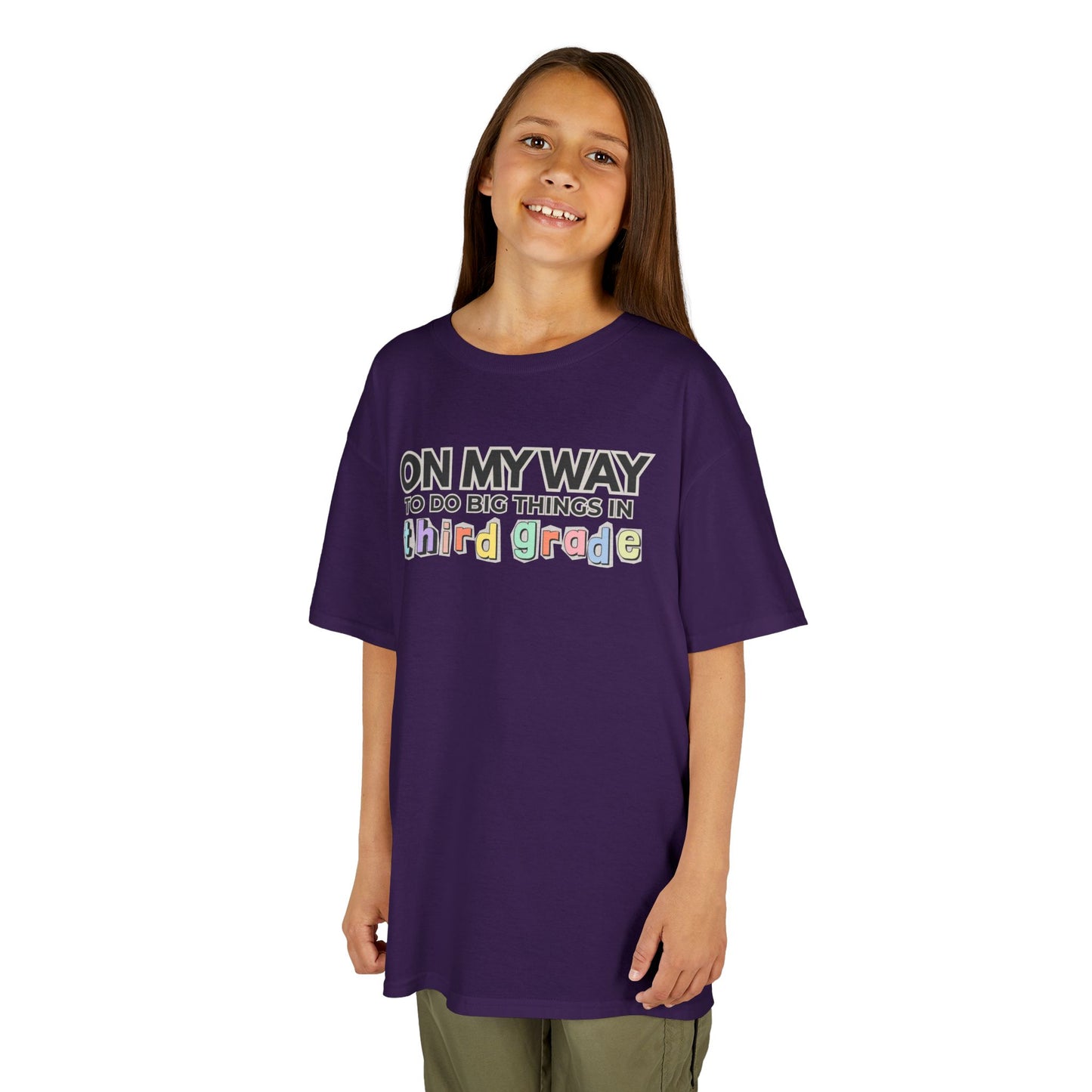 Big Things in 3rd Grade- Kids Back to School Shirt