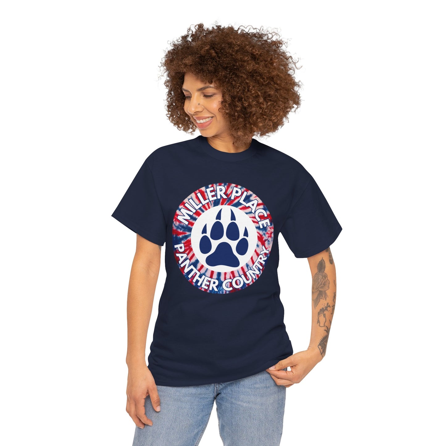 Miller Place Panther Country - Tie Dye Unisex Tee