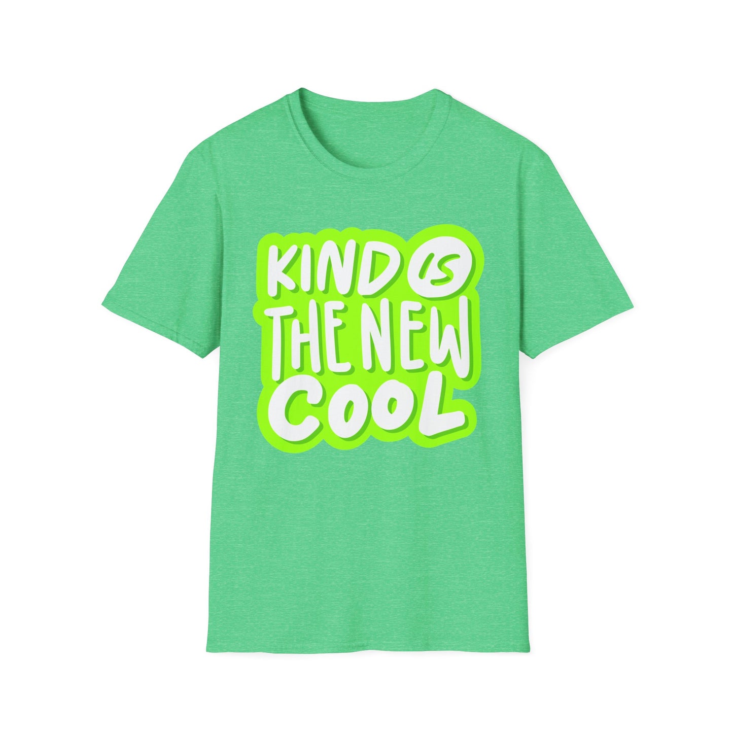 Kind is the New Cool Kindness T-Shirt, Unisex Softstyle Tee