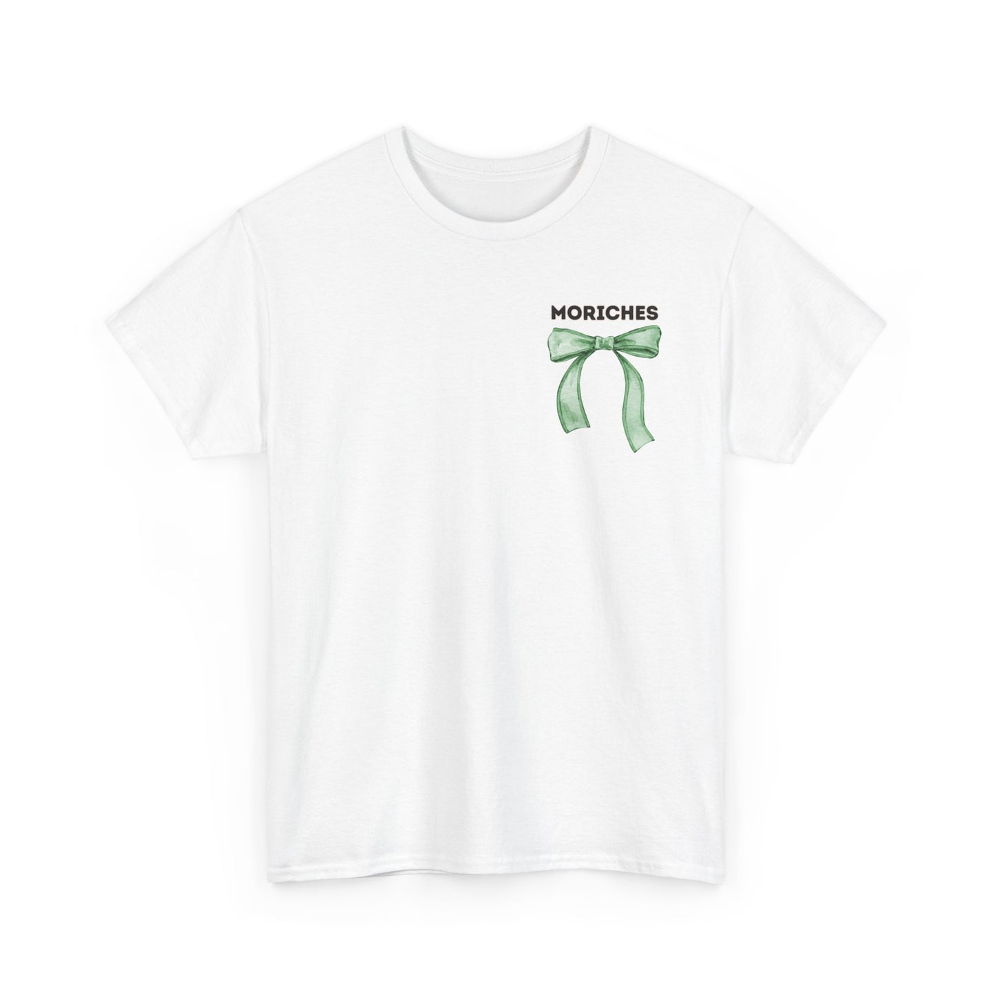 Moriches Psychologist and Bows- Unisex Heavy Cotton Tee with Bow Design