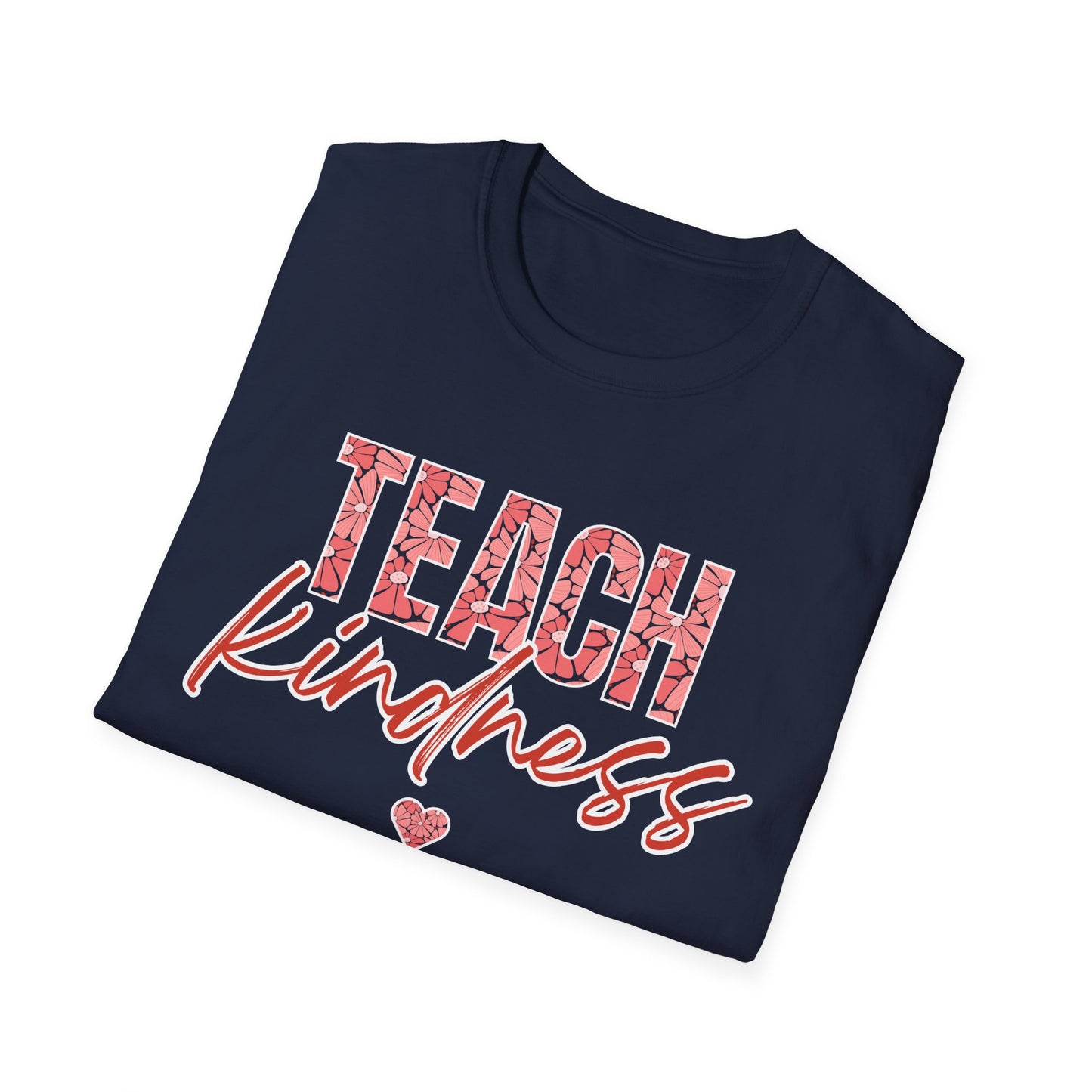 Teach Kind ness Teacher T-Shirt