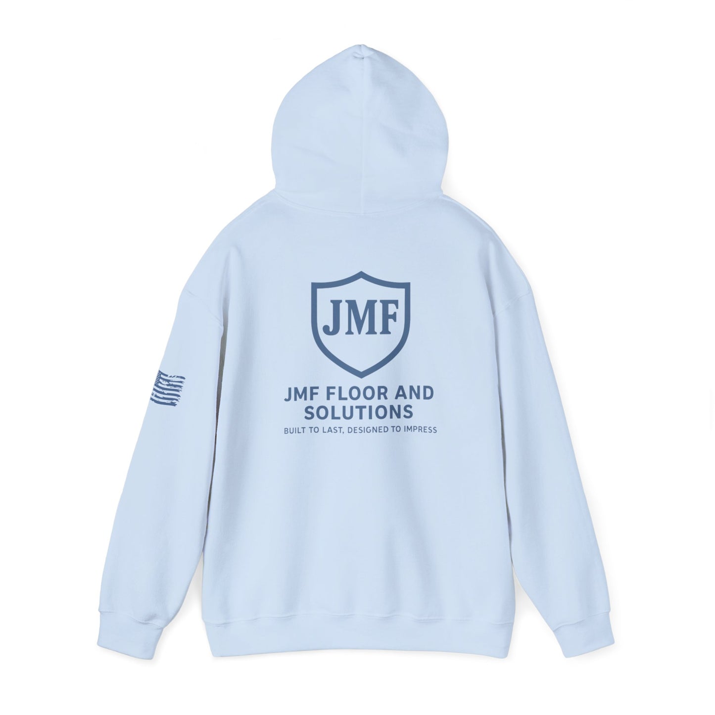 JMF Personalized, Cozy Sweatshirt Gift, JMF Floor and Solutions, Unisex Heavy Blend, Casual Style