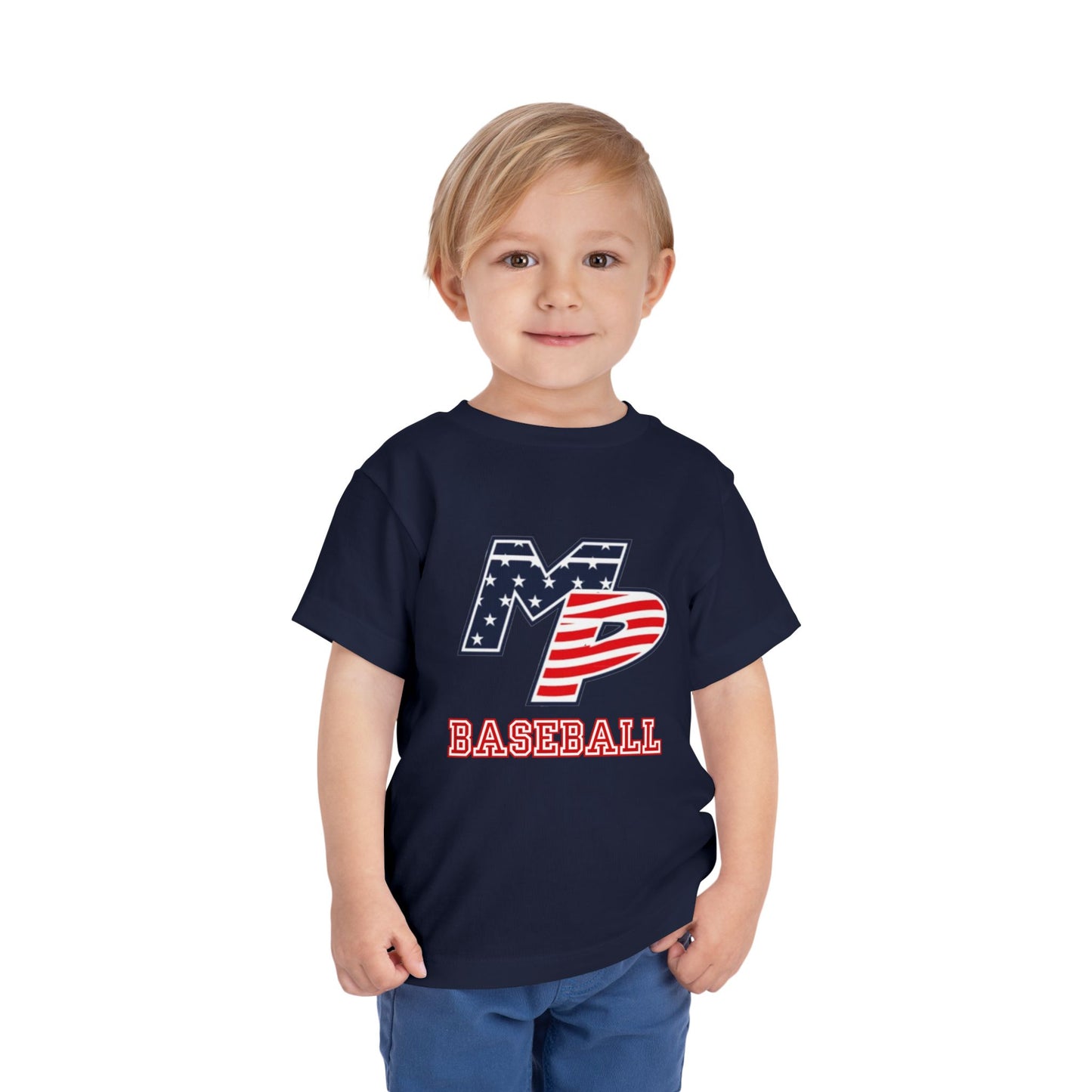 Miller Place- Toddler Baseball Tee - MP Design