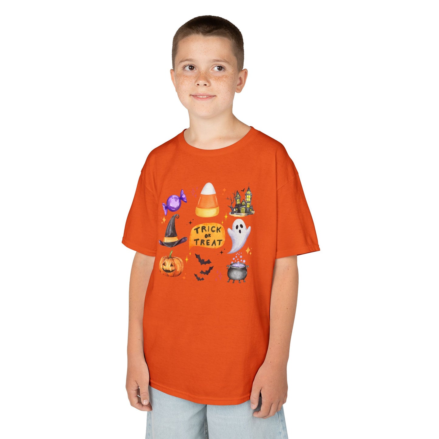 Halloween Tee, Trick or Treat - Kids- Shirt
