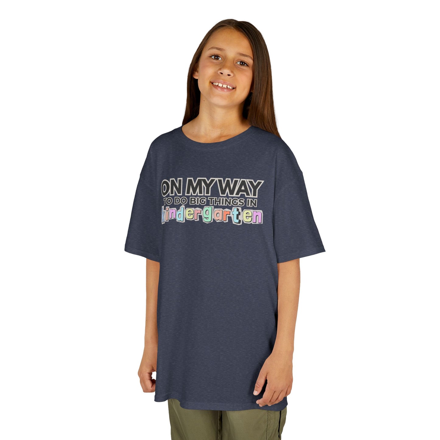 Big Things in Kindergarten- Kids Back to School Shirt