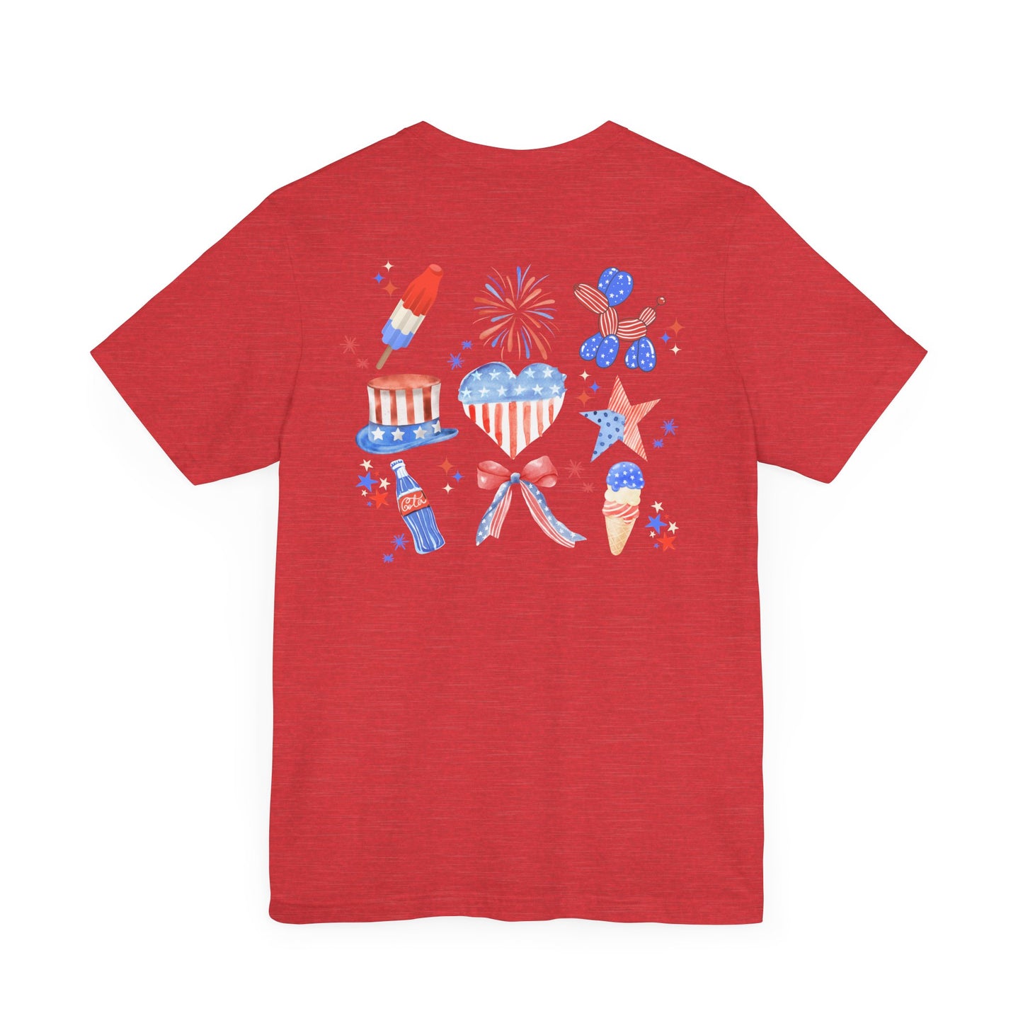 USA-- Unisex Summer Shirt, Beachwear, Vacation Top, Summer Nights Apparel, Perfect for the Holiday