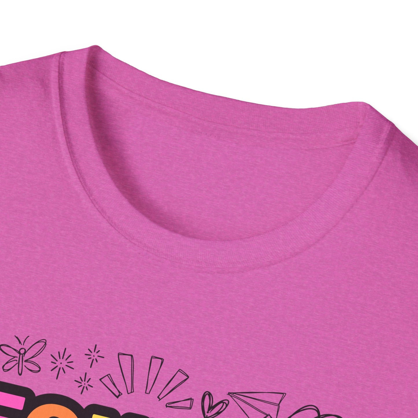 Dream Team- 4th Grade- Unisex Softstyle T-Shirt- Teacher Life