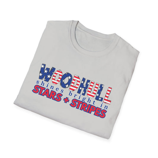 Unisex T-Shirt Woodhull Flag Day-Holiday Design