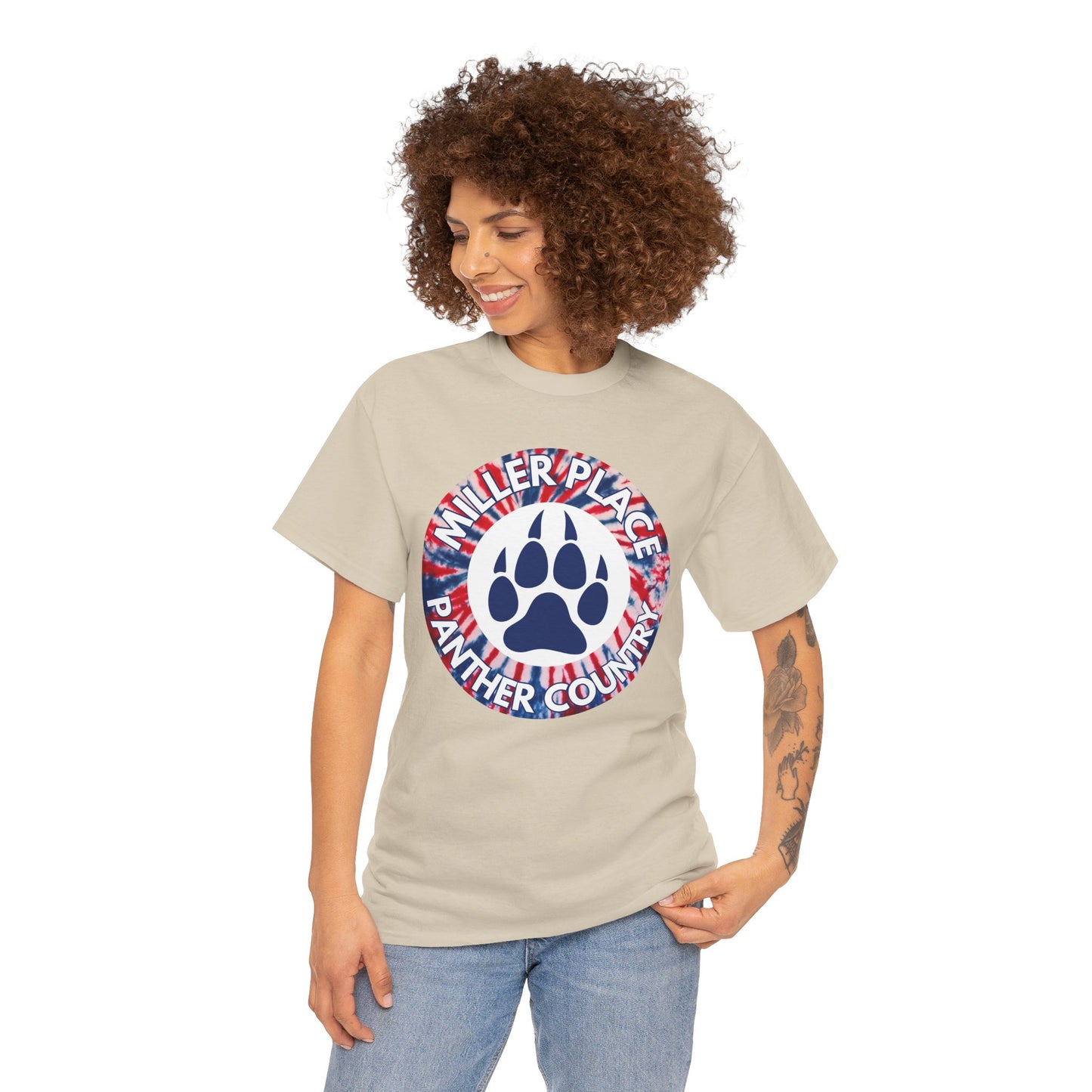 Miller Place Panther Country - Tie Dye Unisex Tee