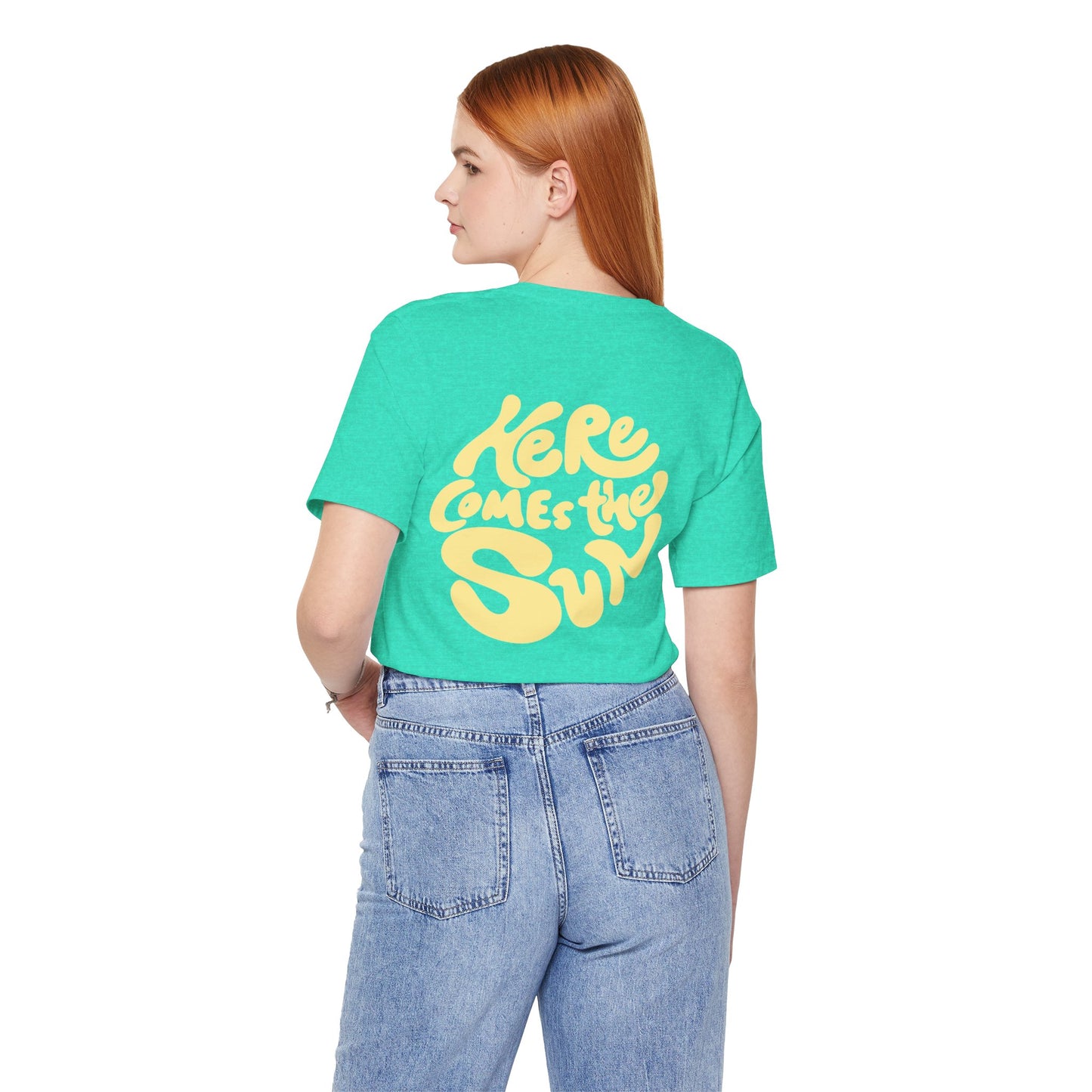 Sunny Vibes Tee - Here Comes the Sun, Unisex Tee, Summer T-Shirt