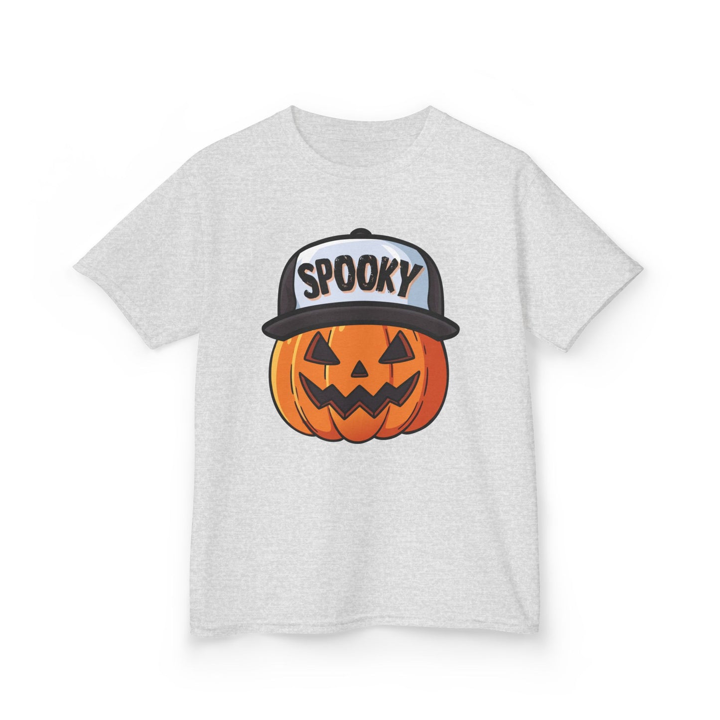 Spooky Pumpkin w/ Hat | Halloween | Kids Cotton™ Tee