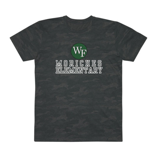 Moriches Men's Fine Jersey Tee - ALL CAPS BACK- (Fun Prints), School Spirit Shirt