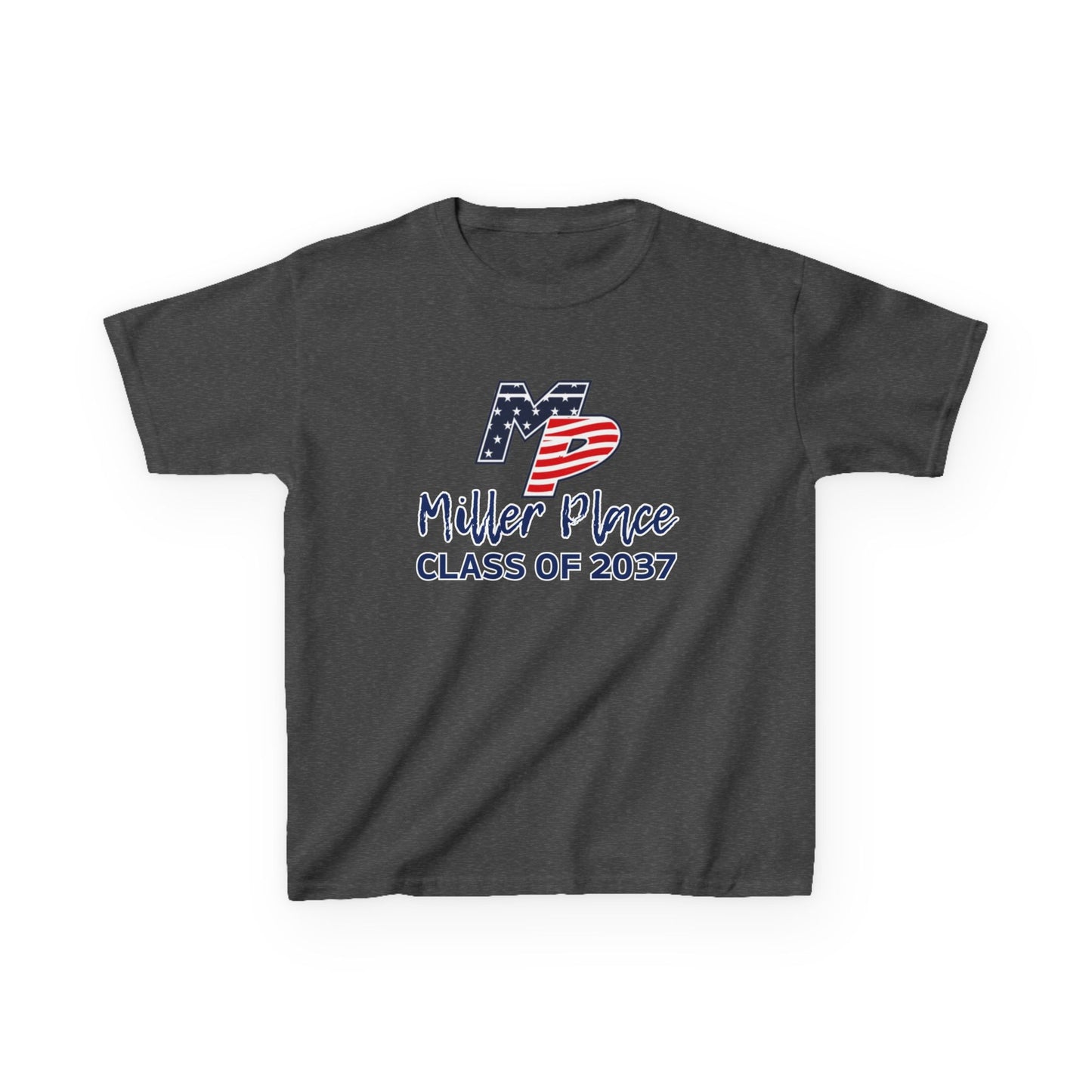Miller Place Class of 2037 Kids Heavy Cotton Tee