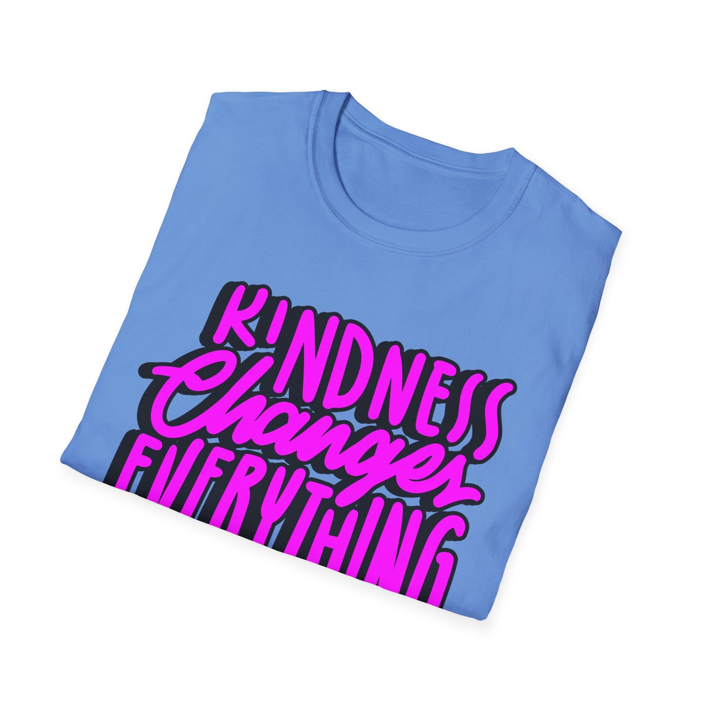 Kindness Changes Everything T-Shirt, Unisex Softstyle Tee