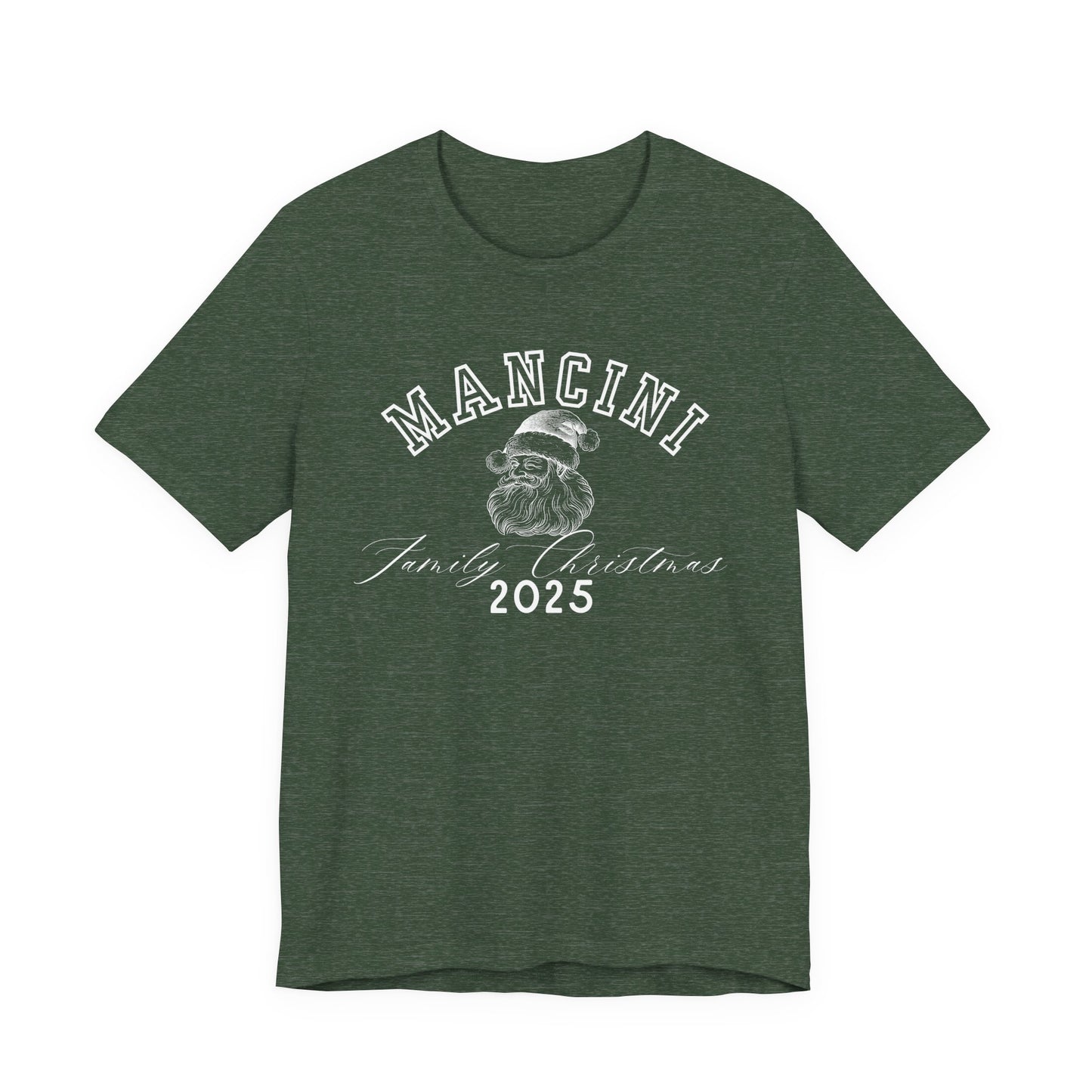FAMILY CHRISTMAS- SANTA- Unisex Jersey Short Sleeve Tee